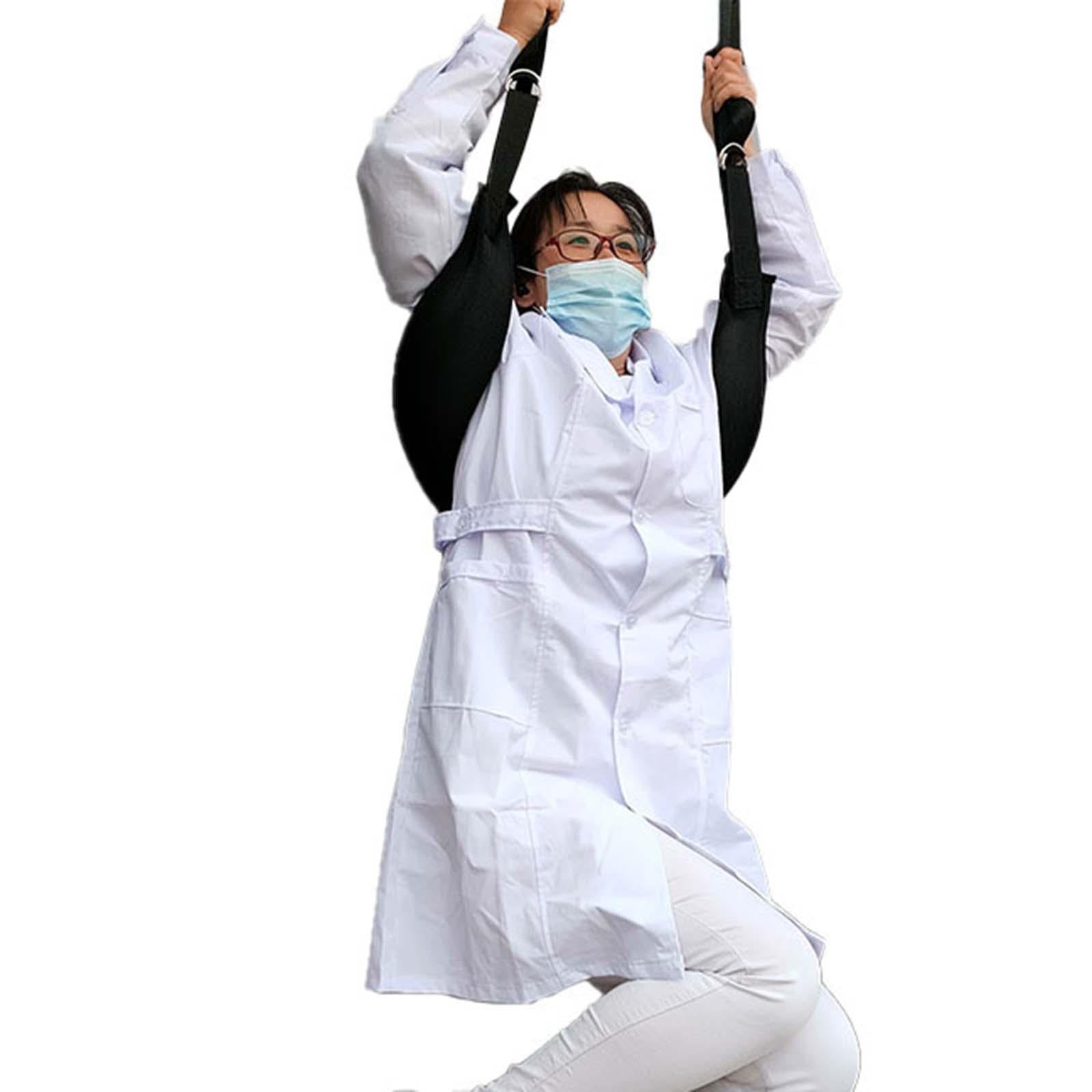 Back Stretcher Lumbar Traction Device Back Traction for Herniated Disc Style A