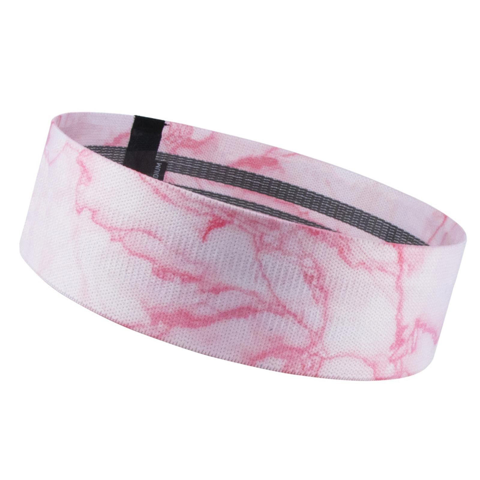 Resistance Bands Elastic Strength Bands for Legs and Butt Pilates Yoga M Pink