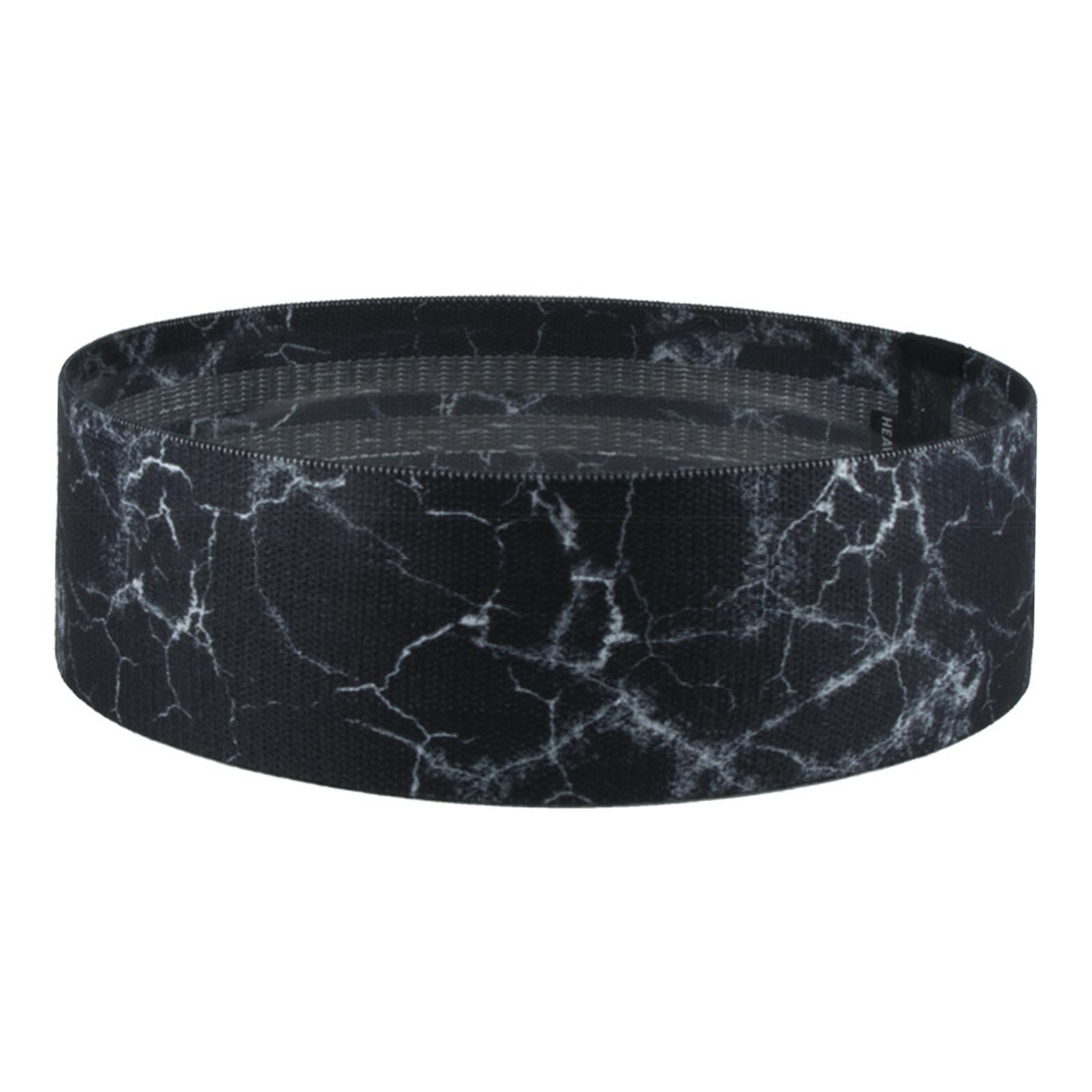 Resistance Bands Elastic Strength Bands for Legs and Butt Pilates Yoga L Black