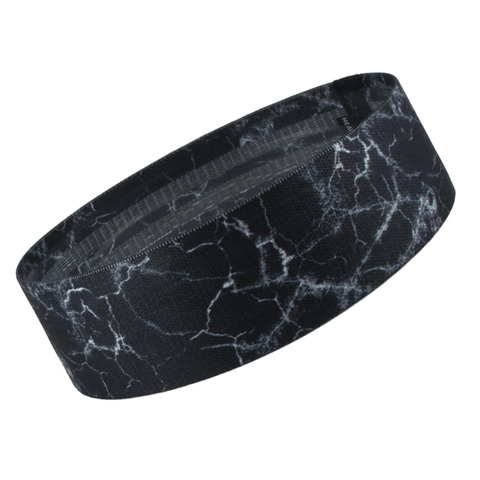 Resistance Bands Elastic Strength Bands for Legs and Butt Pilates Yoga L Black