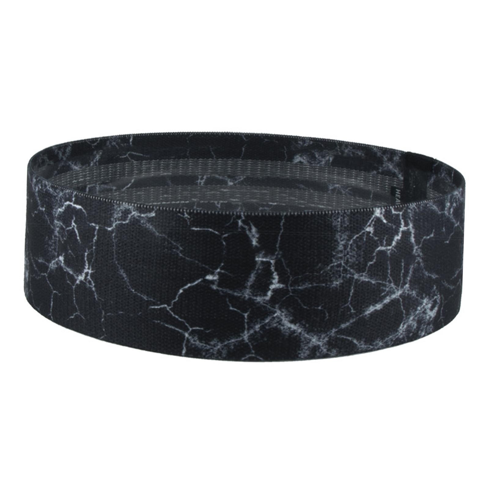 Resistance Bands Elastic Strength Bands for Legs and Butt Pilates Yoga L Black