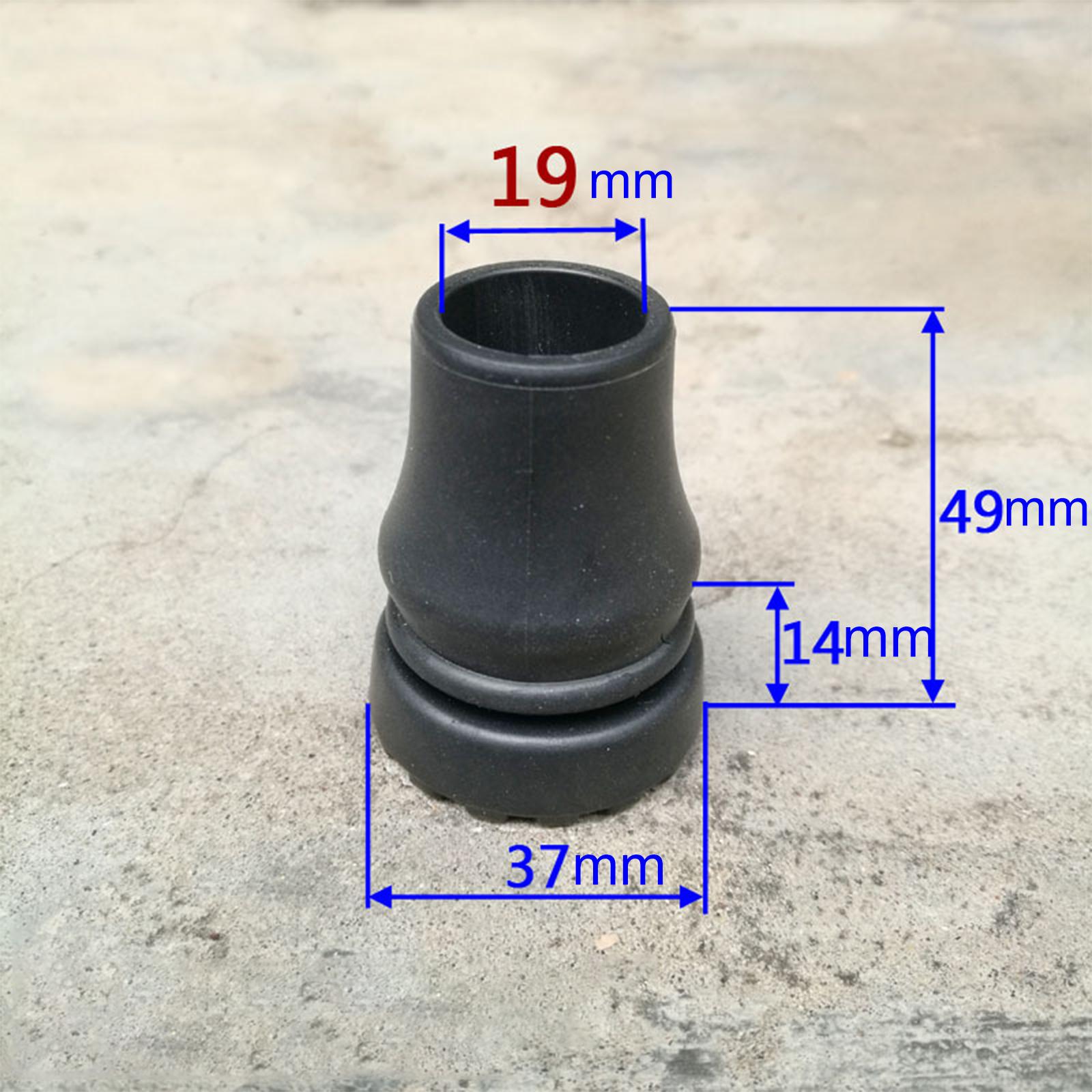 4x Walking Stick Tips Enhanced Stability Cane Tips for Cane Trekking Pole