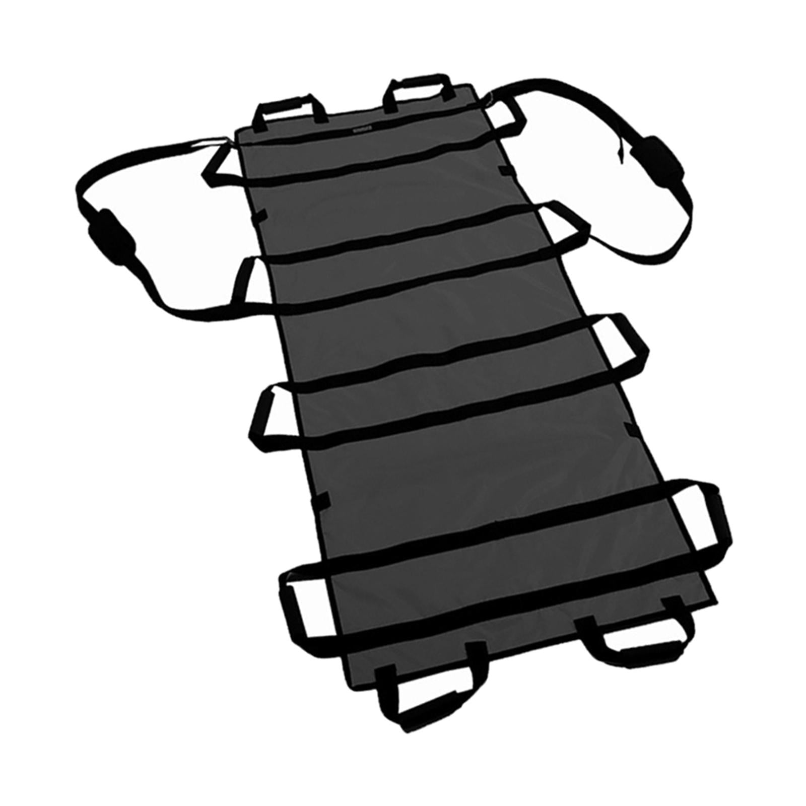 Household Soft Stretcher Elderly Aids Patient Mover Black shoulder strap