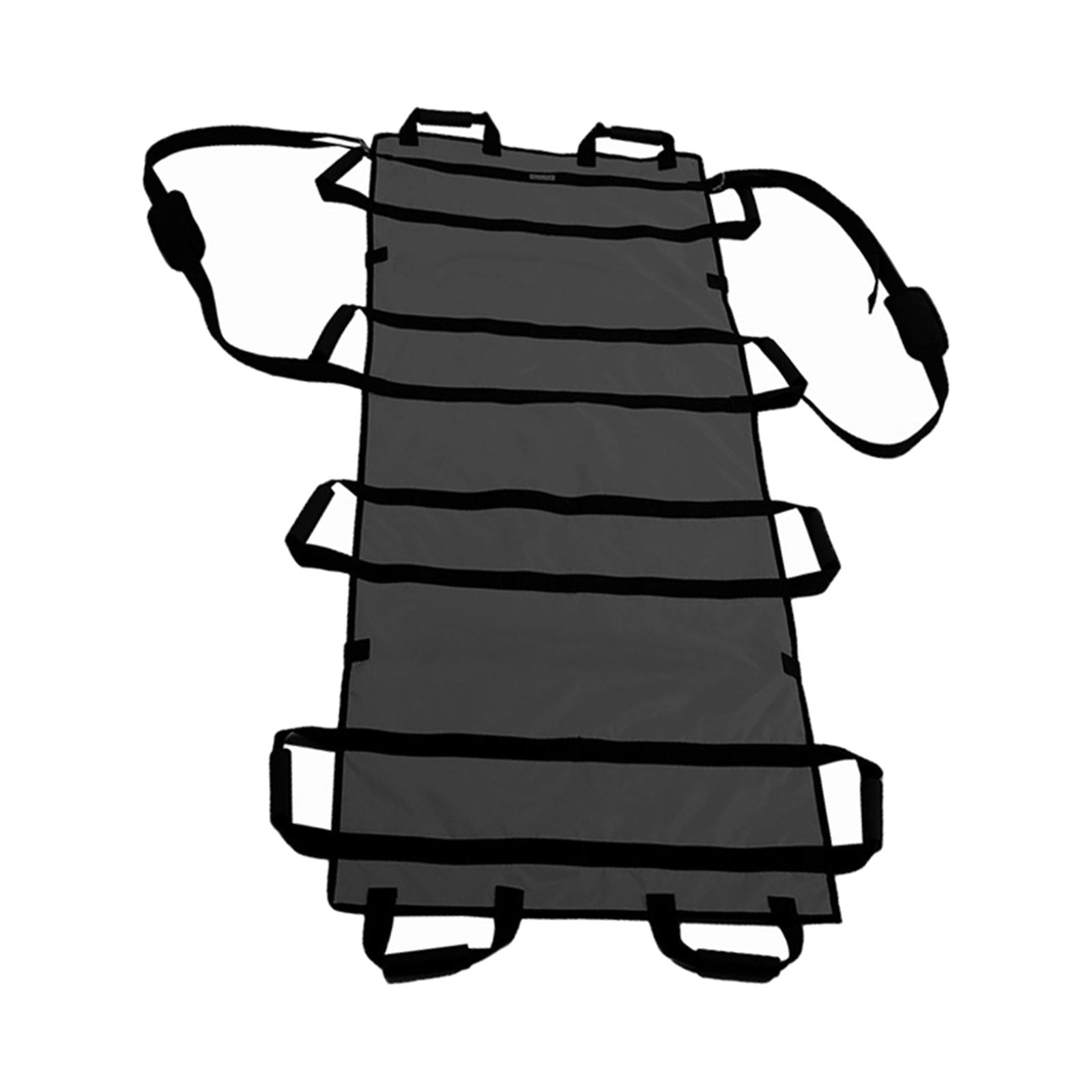 Household Soft Stretcher Elderly Aids Patient Mover Black shoulder strap