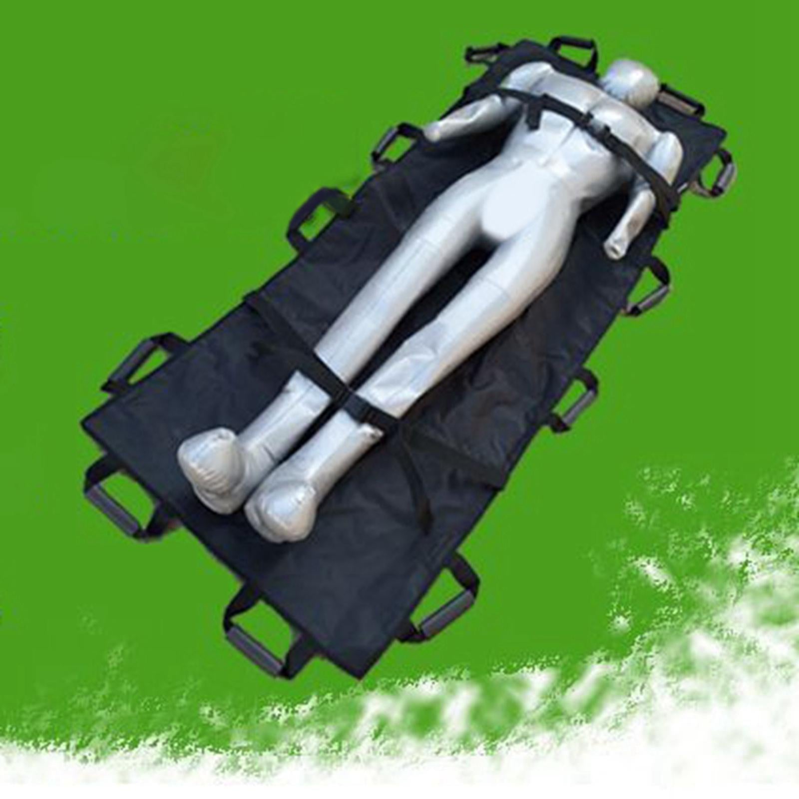 Household Soft Stretcher Elderly Aids Patient Mover Black shoulder strap