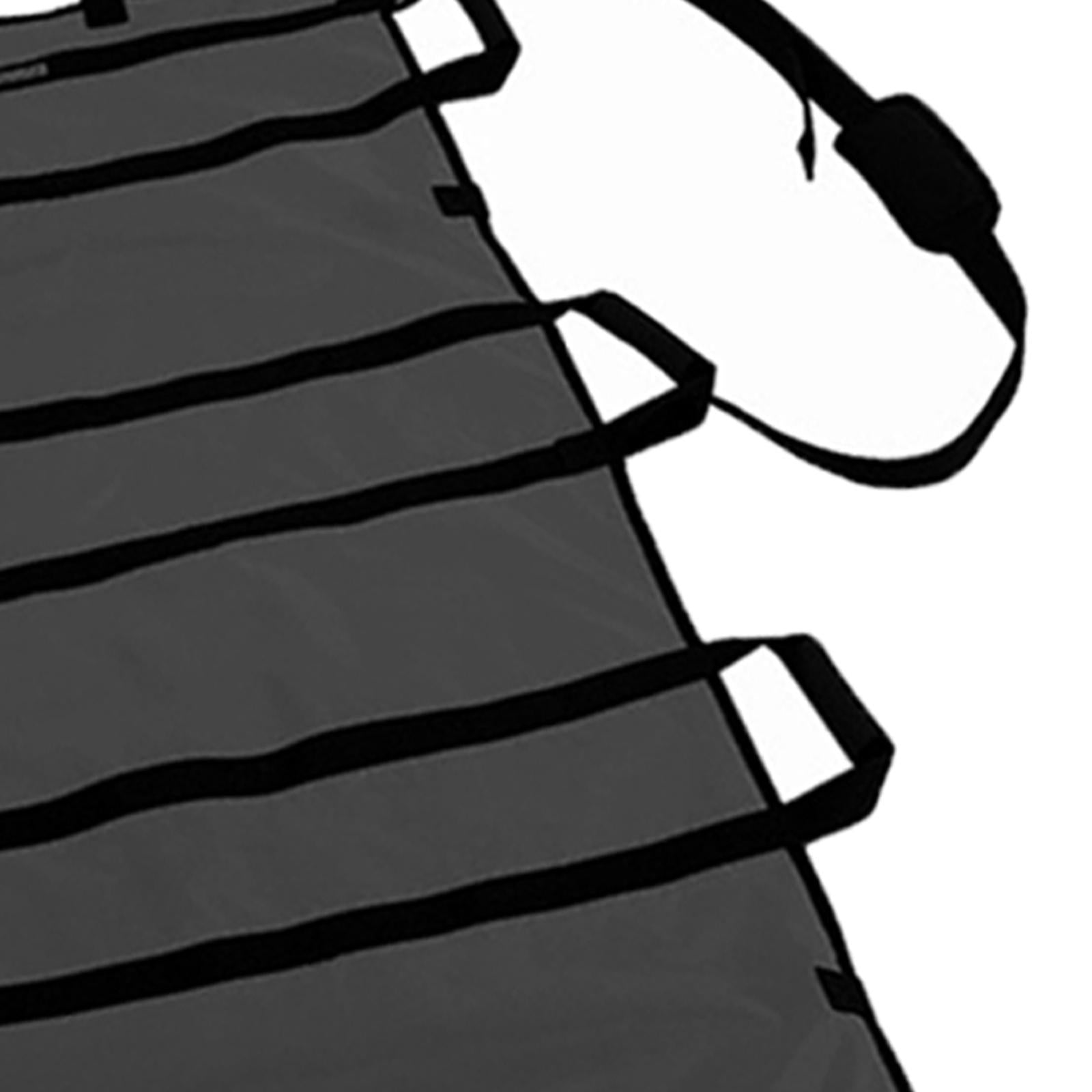 Household Soft Stretcher Elderly Aids Patient Mover Black shoulder strap