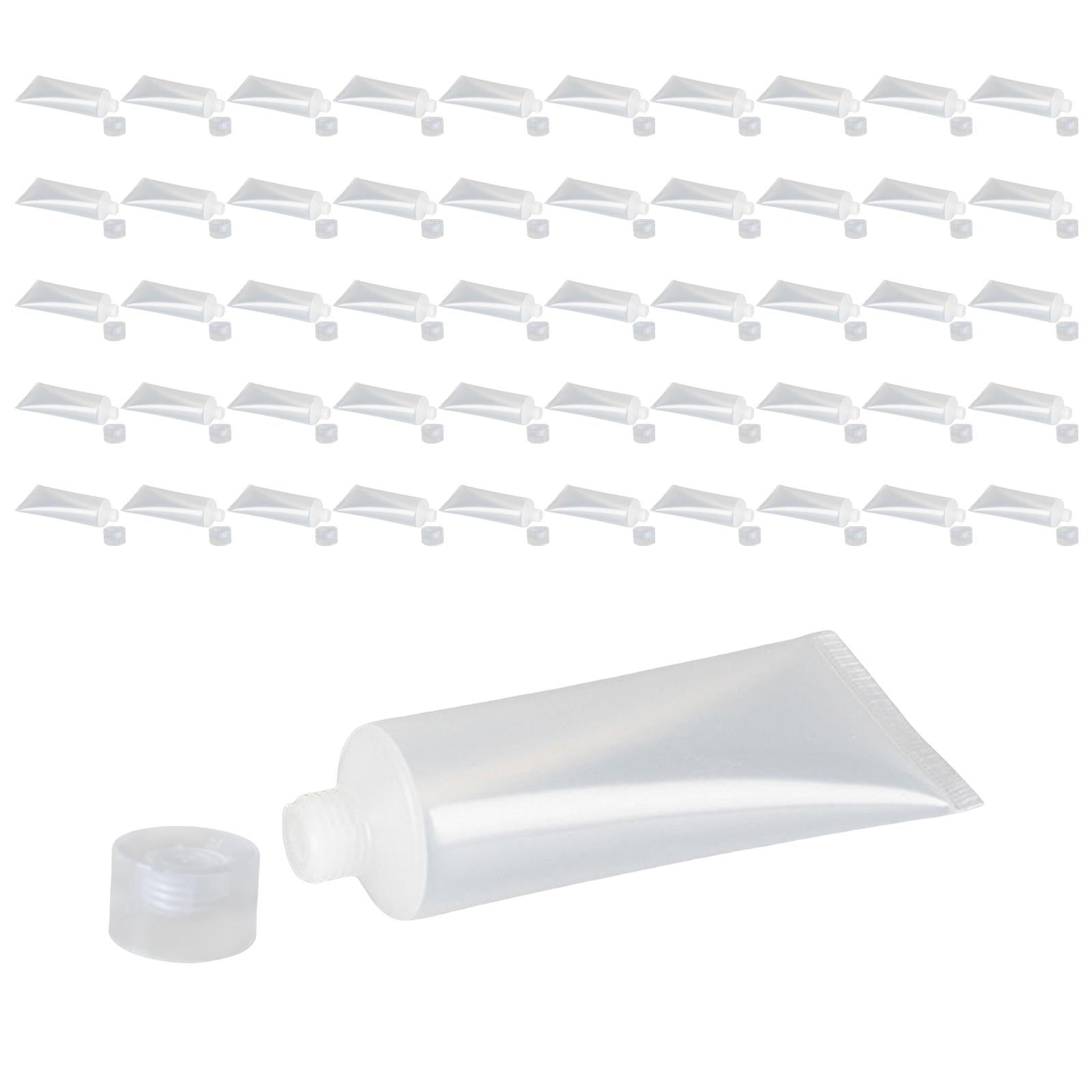 Empty Cosmetic Lotion Tube for Facial Cleanser Filling Container 15g Flip