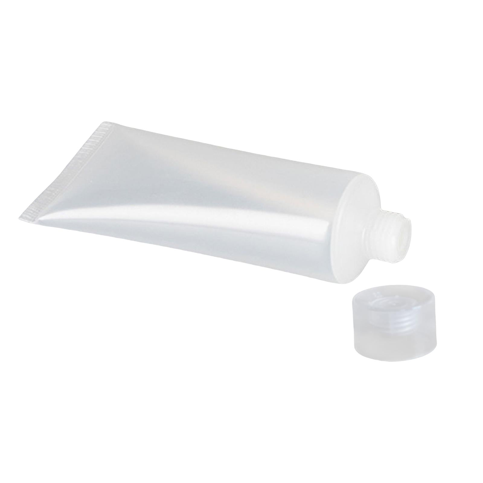 Empty Cosmetic Lotion Tube for Facial Cleanser Filling Container 15g Flip