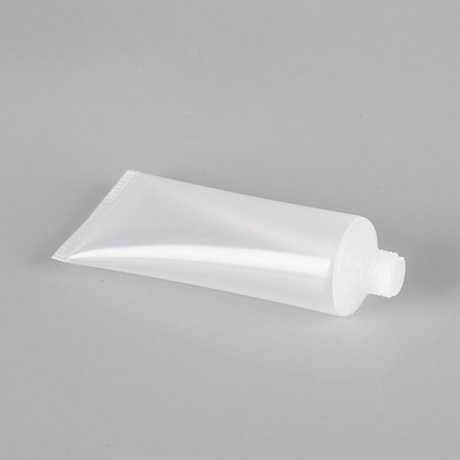 Empty Cosmetic Lotion Tube for Facial Cleanser Filling Container 100g Flip