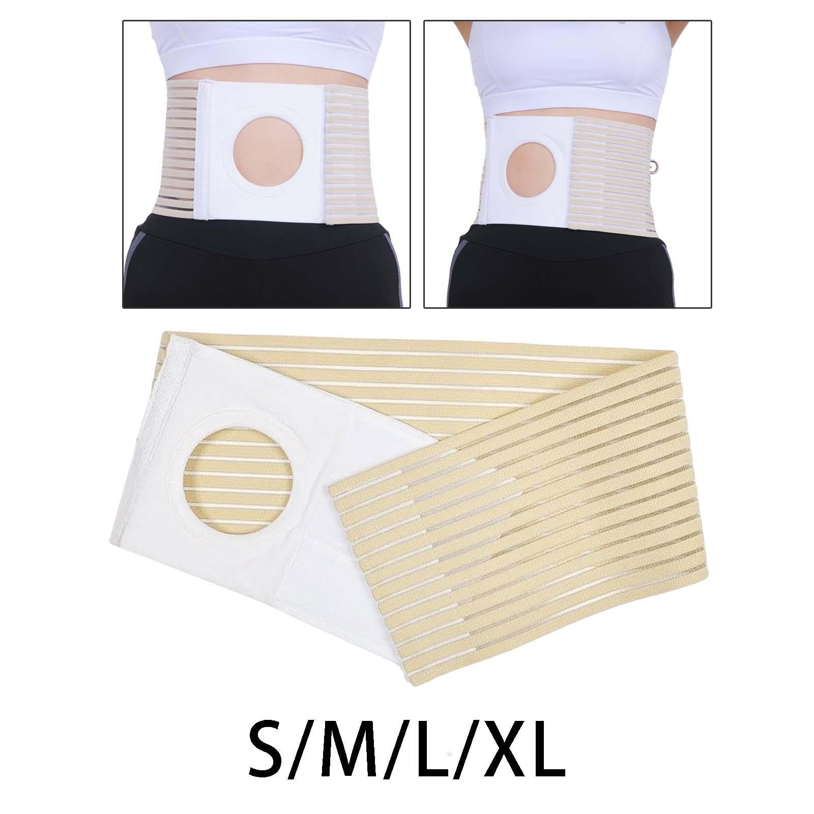 Ostomy Belt Colostomy Belt Breathable Stoma Belt for Hernia S 85CMx16CM