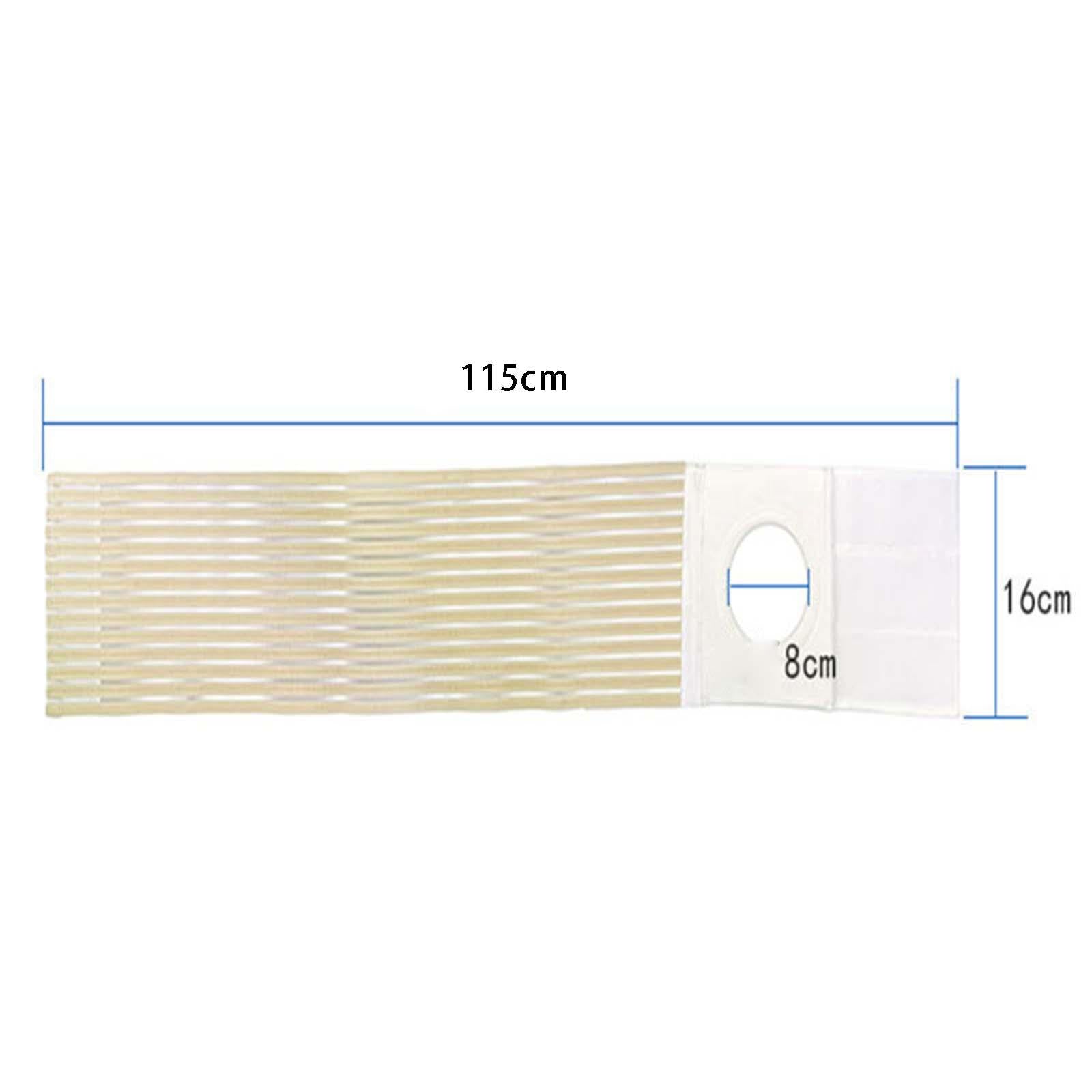 Ostomy Belt Colostomy Belt Breathable Stoma Belt for Hernia XL 115CMx16CM