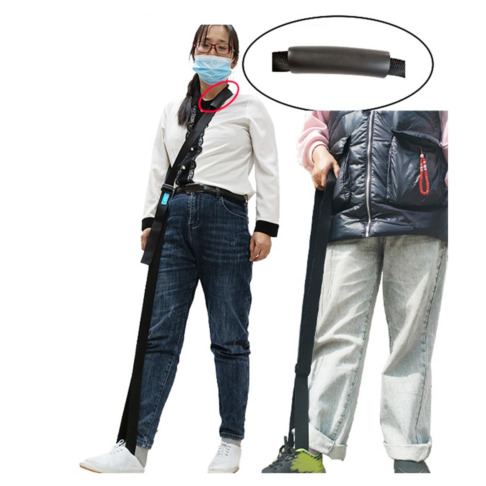 Long Leg Lifter Strap Foot Support Rope Webbing for Paralysis Adult Car Bed 280x5cm Not Adjustable