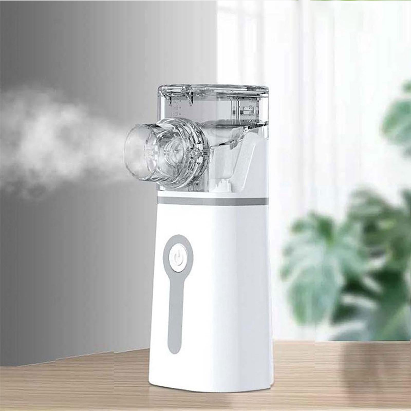 Mini Portable Handheld Nebulizer Strong Mist for Elderly Breathing Problems Green