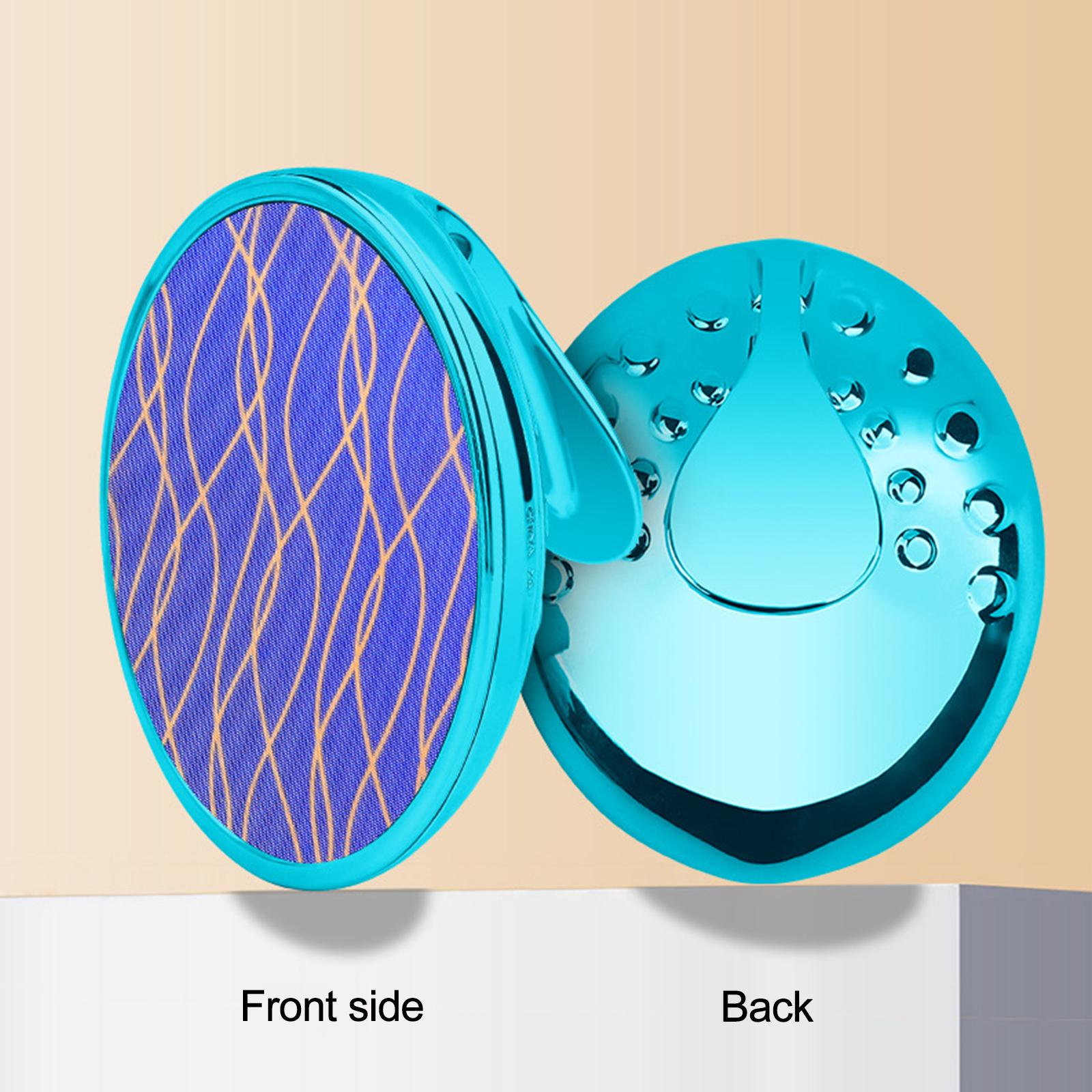 Nano Crystal Hair Remover Eraser Reusable Easy to Use Portable Blue Frame