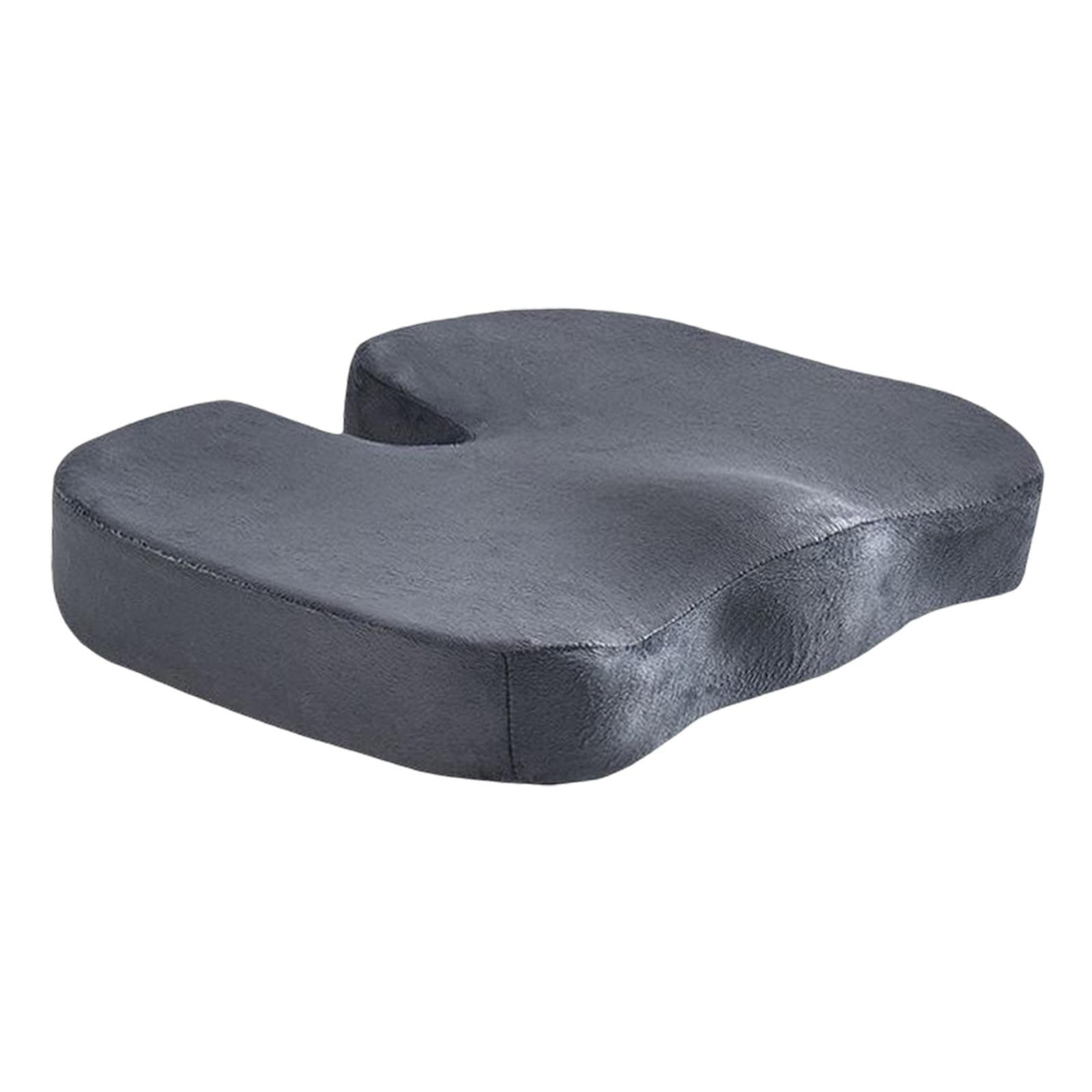 Memory Foam Seat Cushion Chair Cushion for Desk Office Seat Grey