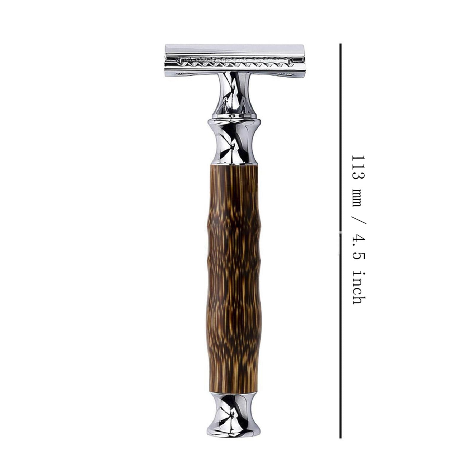 Manual Facial Hair Shaver Double Edge for Father's Day Men Women Daily Use