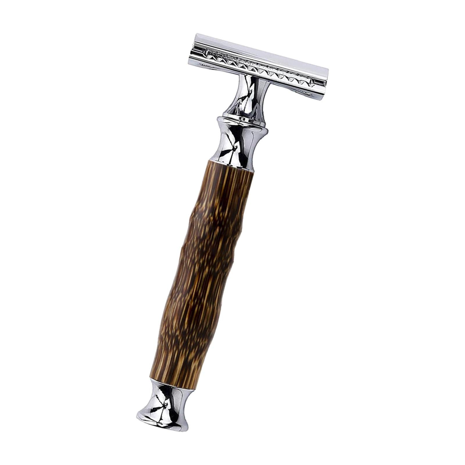 Manual Facial Hair Shaver Double Edge for Father's Day Men Women Daily Use