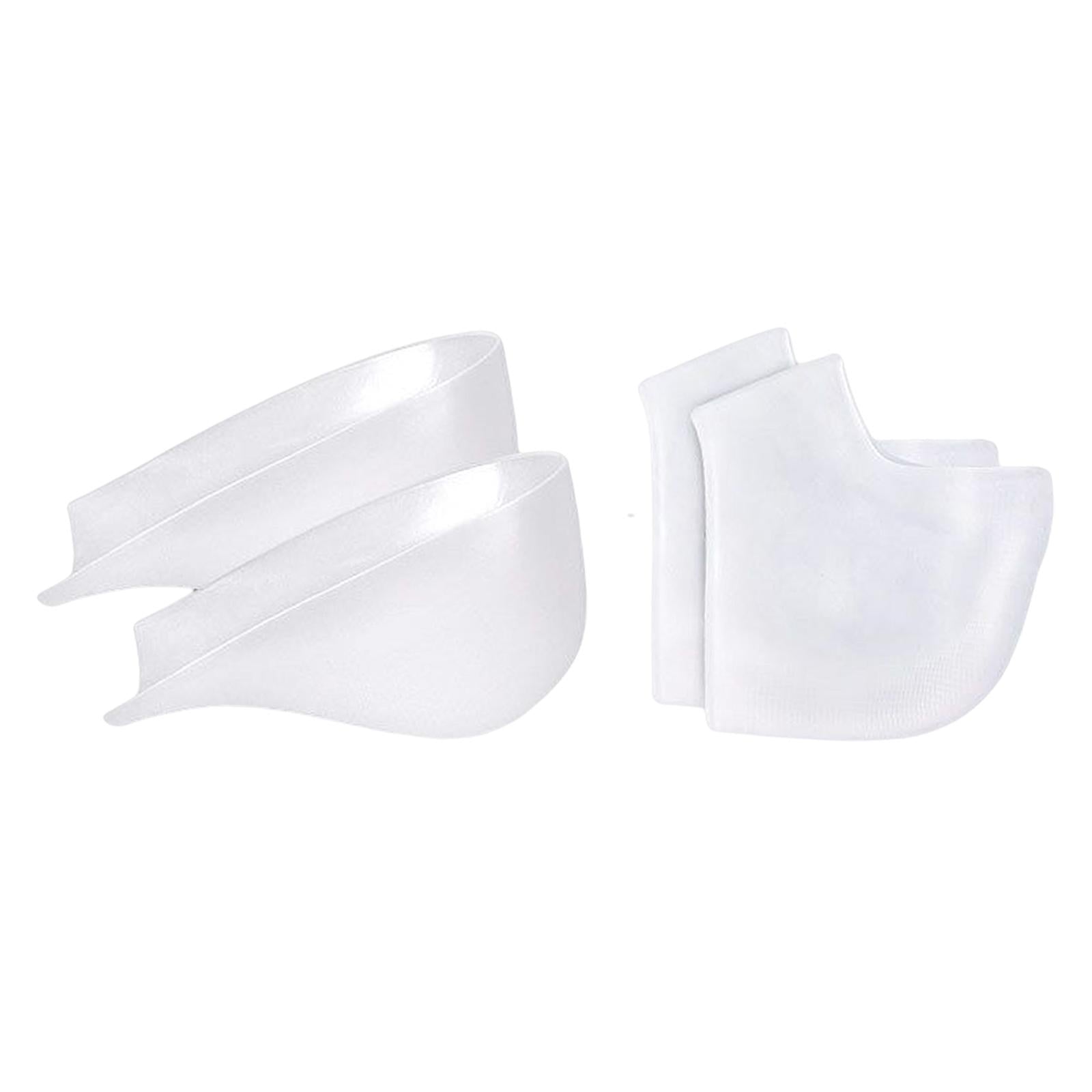 Soft Height Increase Insoles Inserts Heel Cups 1 Pair Silicone for Women Men 2.5cm