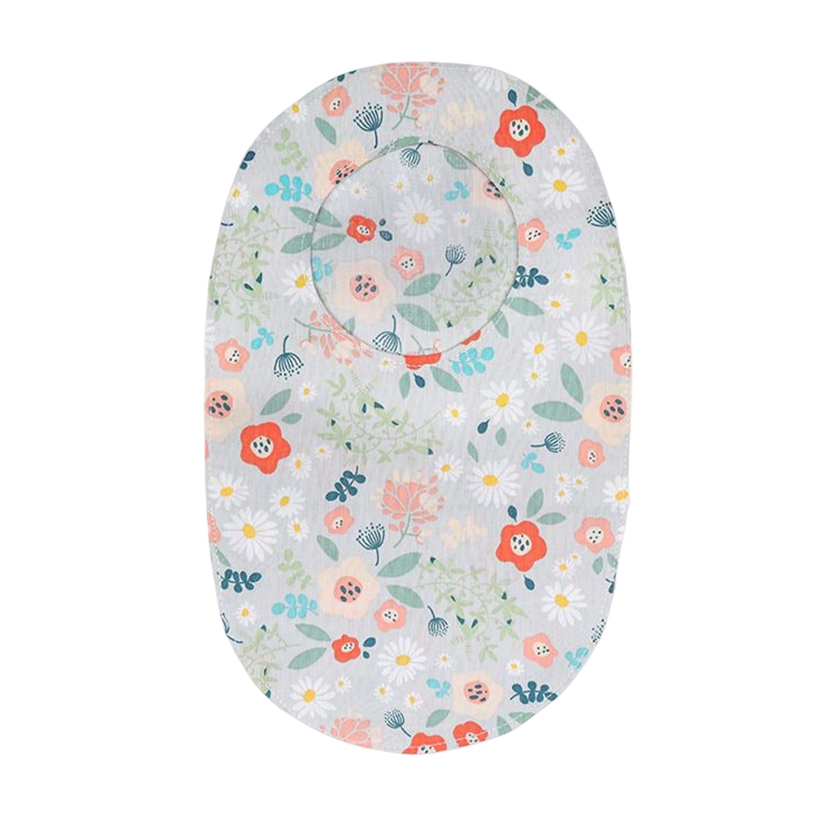 Protective Cover Pouch Bag System Colostomy Bags for Colostomy Urostomy flower round
