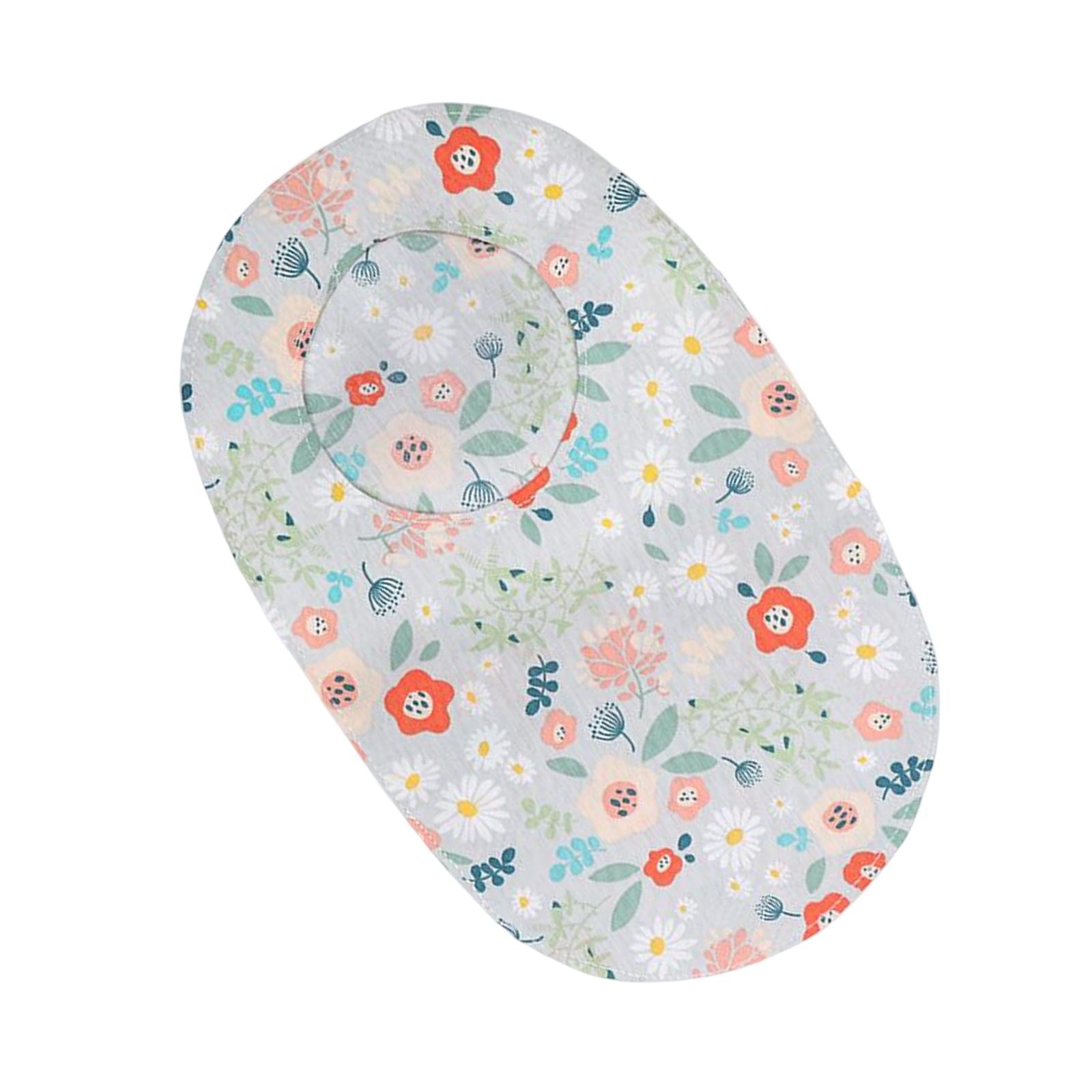 Protective Cover Pouch Bag System Colostomy Bags for Colostomy Urostomy flower round