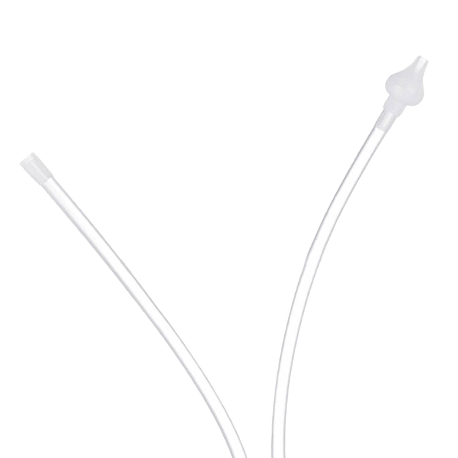 Baby Nasal Aspirator Nose Suction Clean Tool Soft Anti Reflux Blue