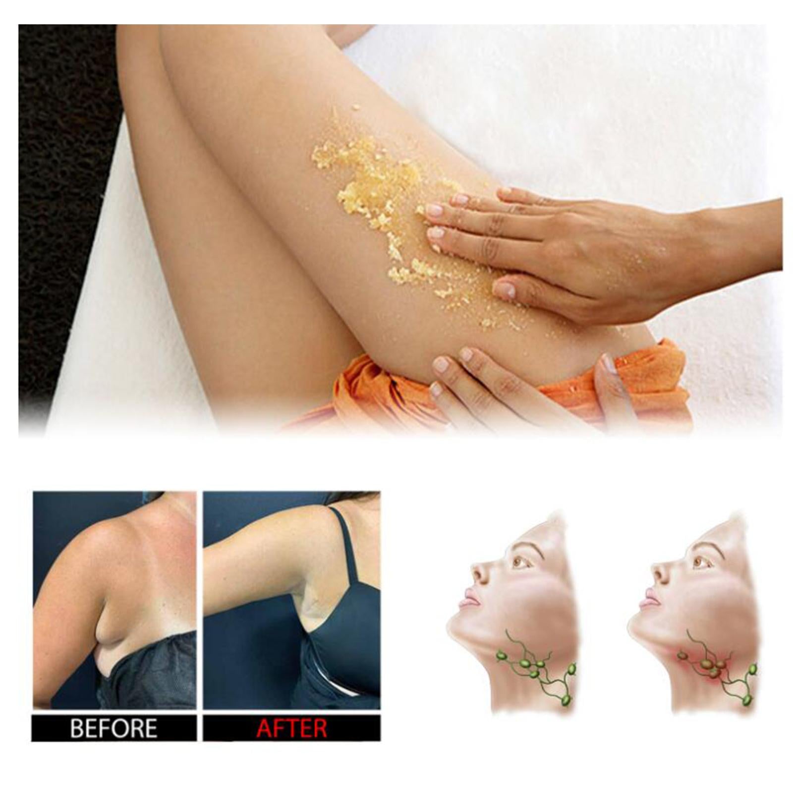Ginger Bath Scrub Salts 30G Exfoliates, Moisturizes, and Nourishes Skin 1Pcs