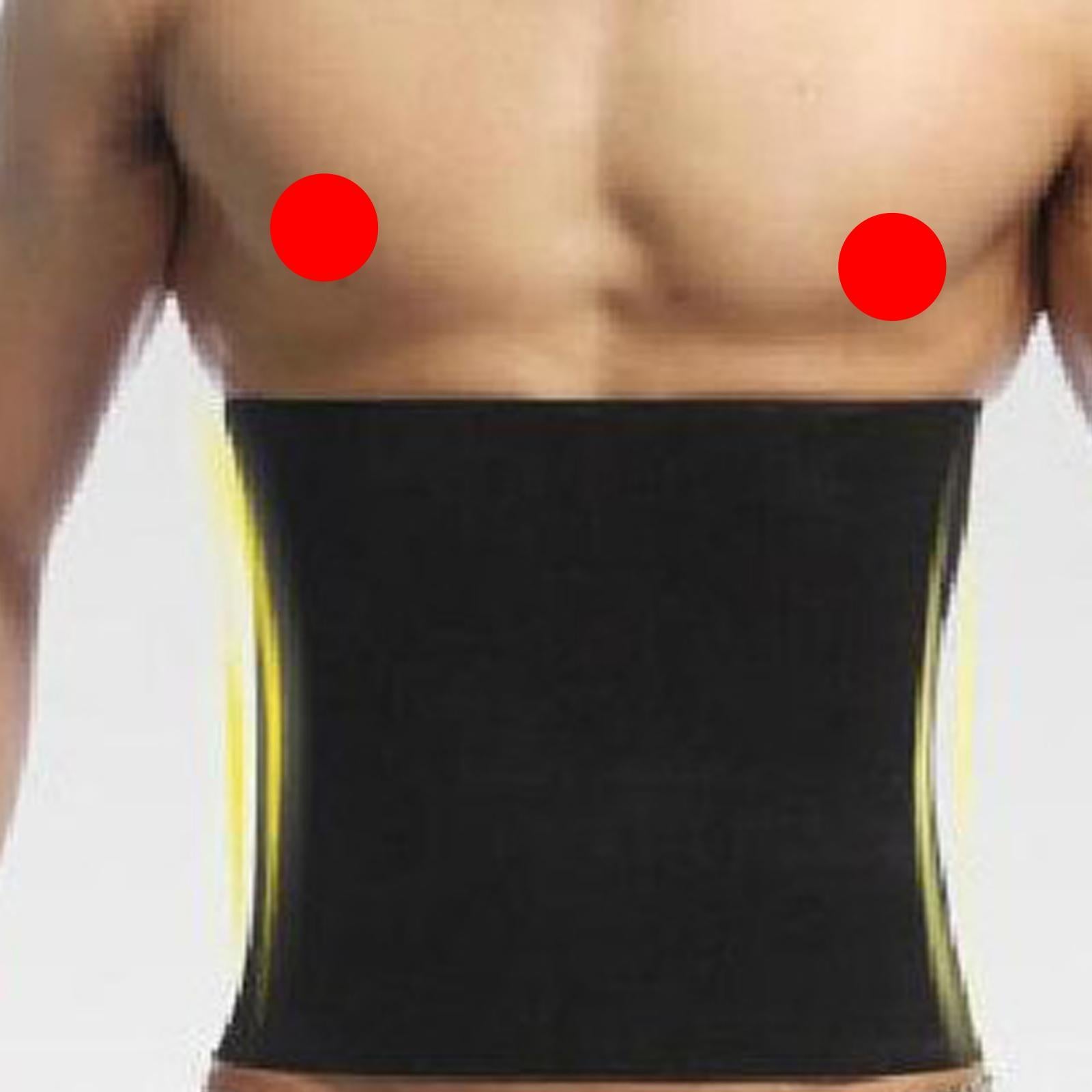 Waist Trimmer Belt Waist Trainer Shaping Band Waist Control Belt for Workout L 28.5x23cm