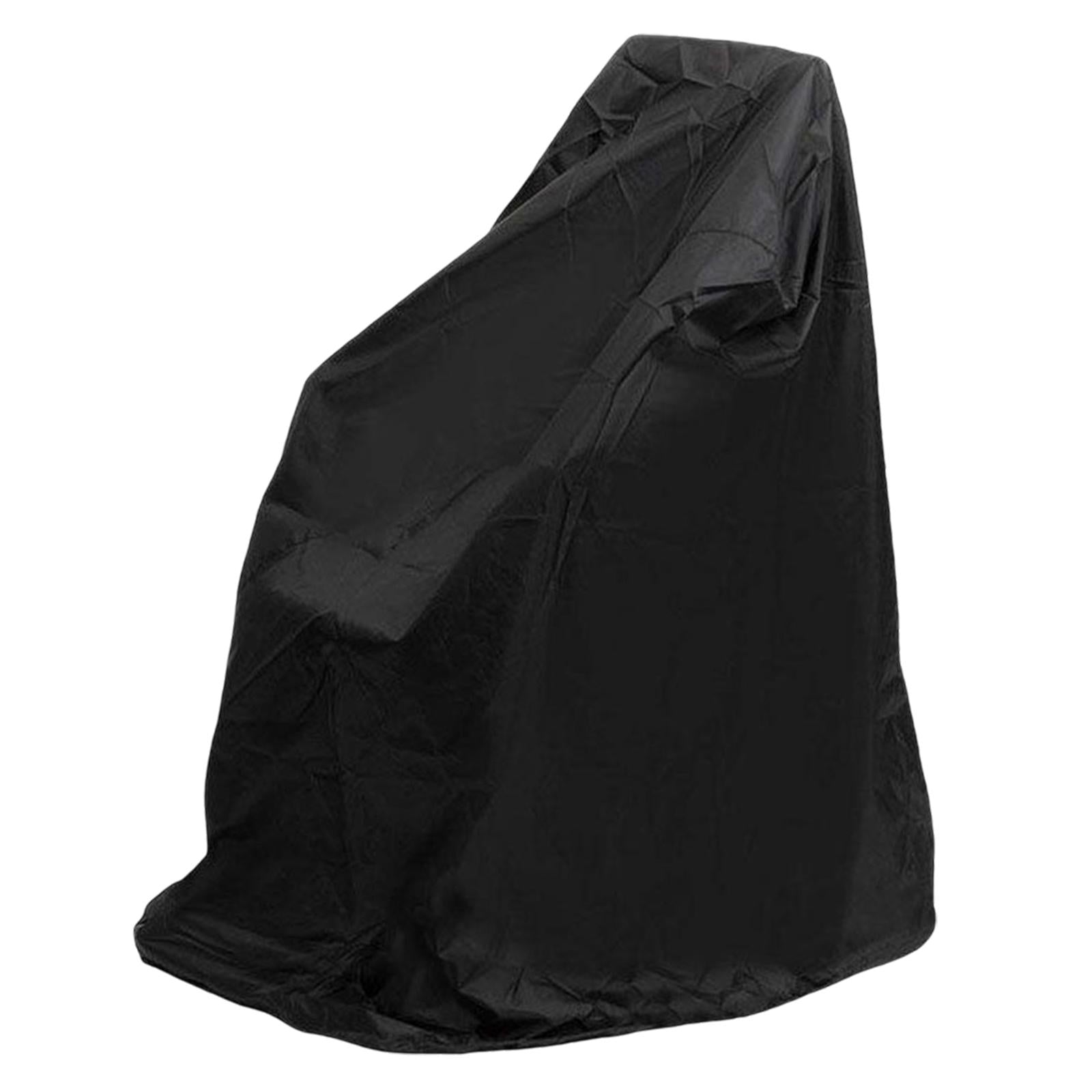 Wheelchair Cover Durable Mobility Scooter Cover Lightweight for Outdoor 115x75x130cm Black