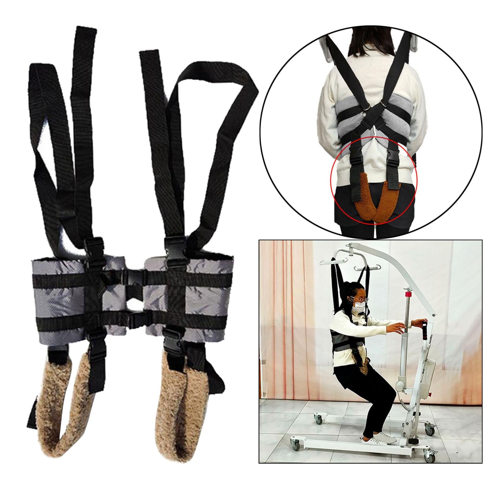 Gait Transfer Waist Belt Auxiliary Shift Standing for Patients Seniors Gray Bearing 150kg