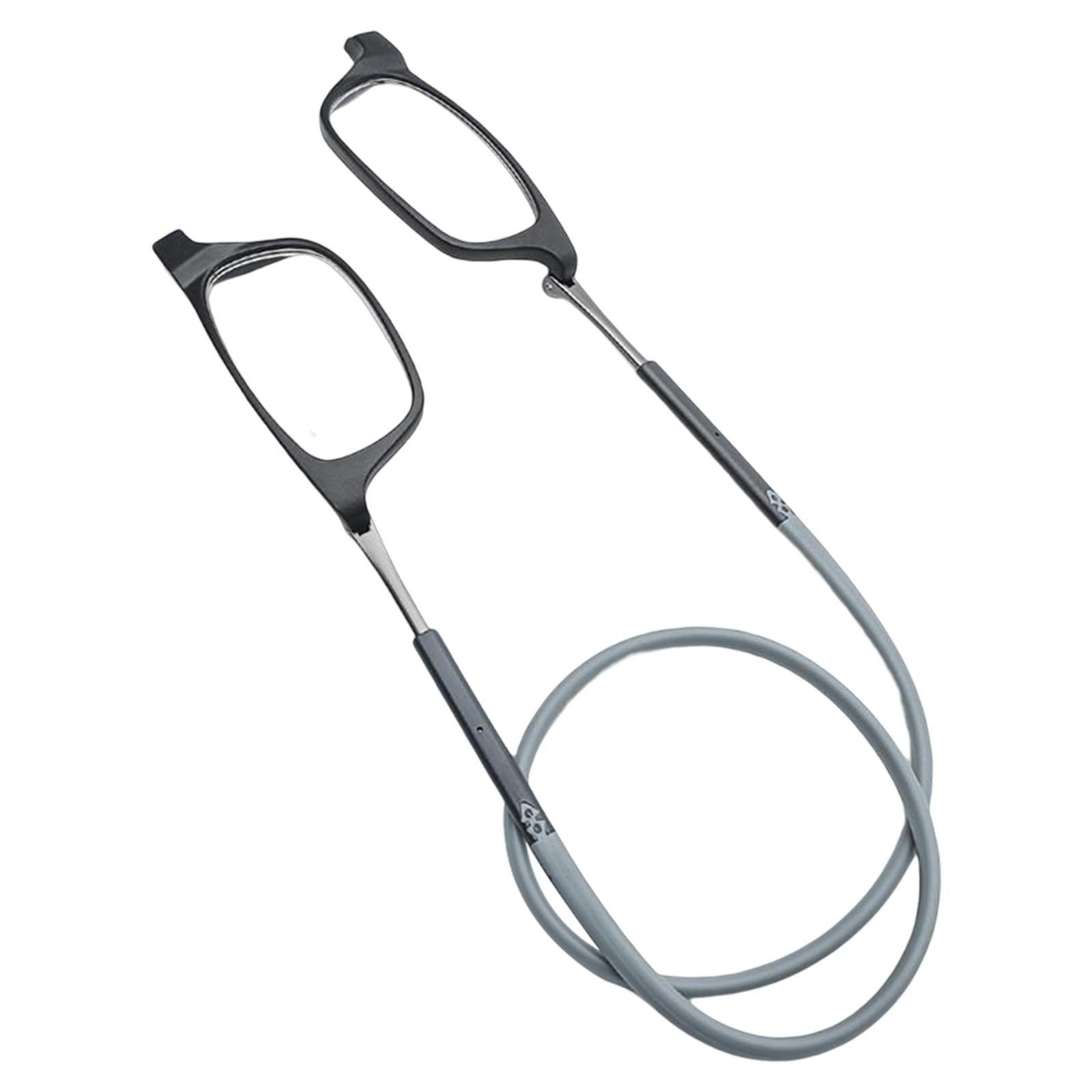 Magnetic Reading Glasses Unisex Spectacle Glasses for Computer Readers 250 Degree