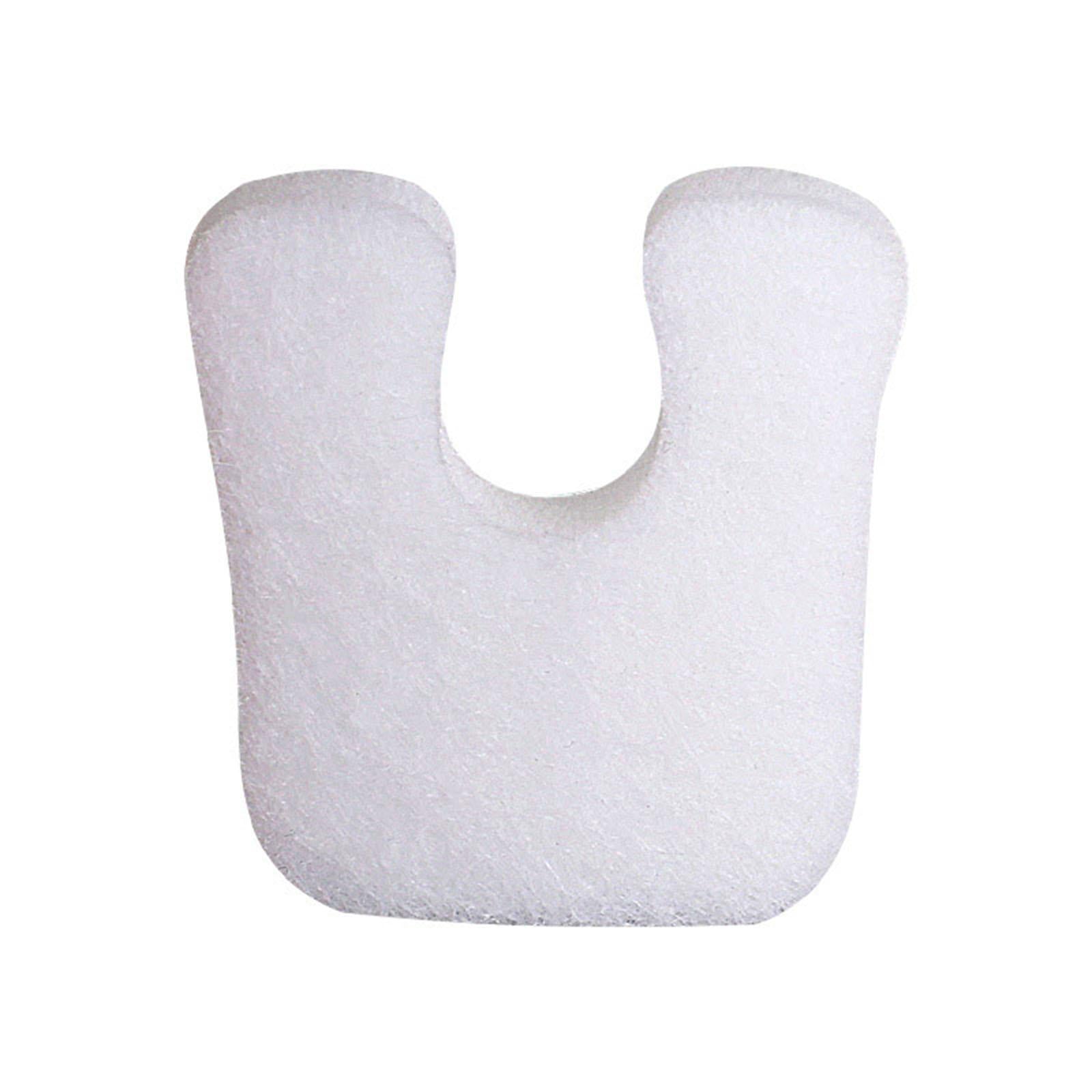 2x U Shaped Felt Callus Pads Reduce Foot Pain Comfortable White
