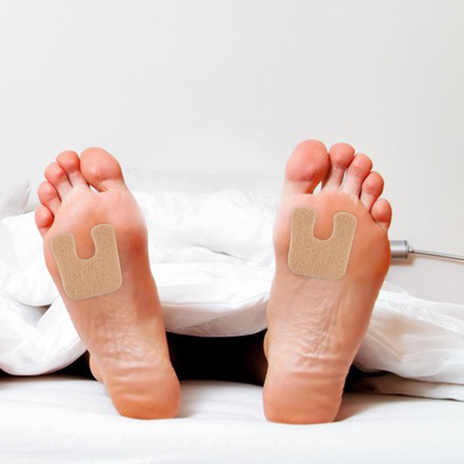 2x U Shaped Felt Callus Pads Reduce Foot Pain Comfortable Skin Color
