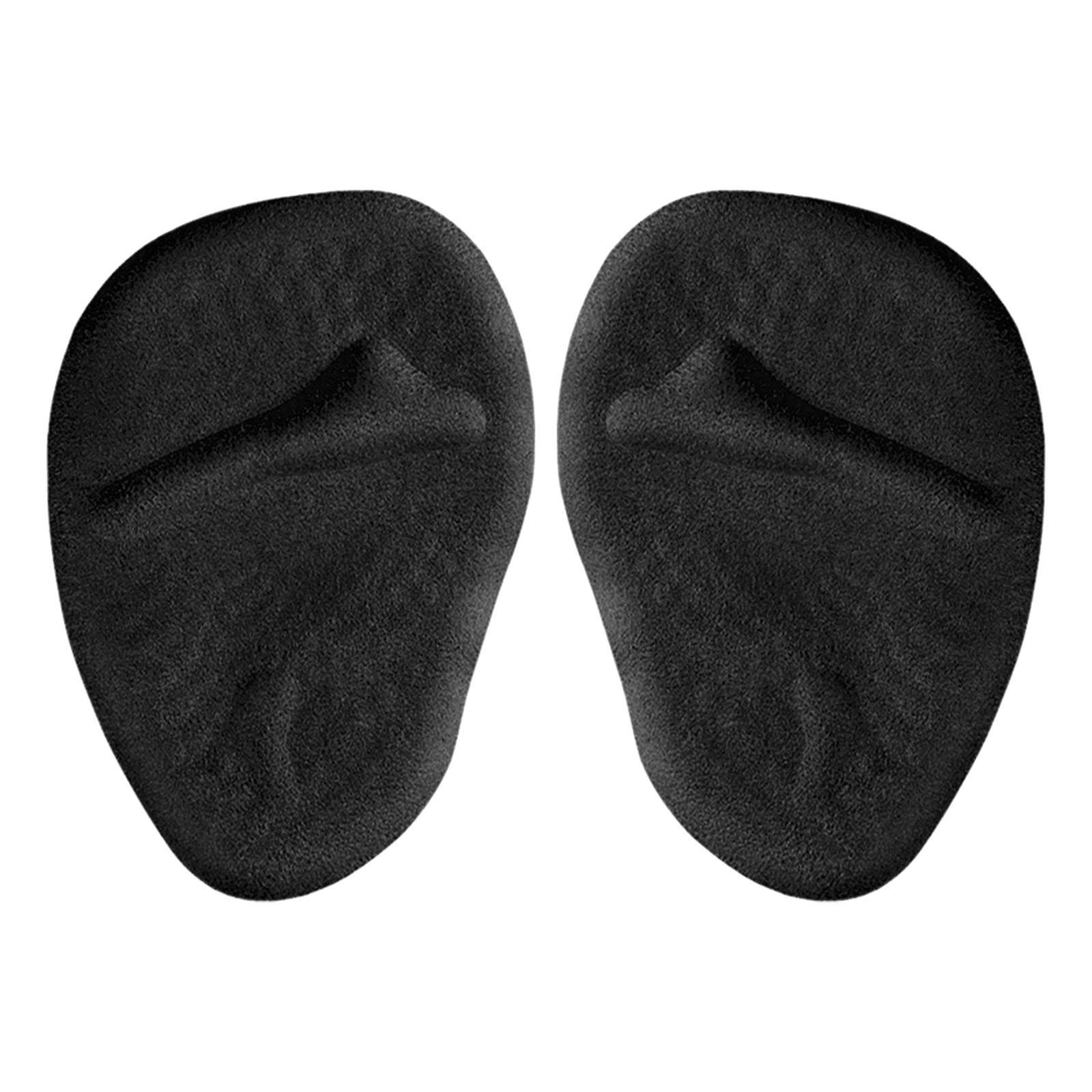 2x Metatarsal Pads Absorb Sweat Suit for All Shoes Comfortable Black