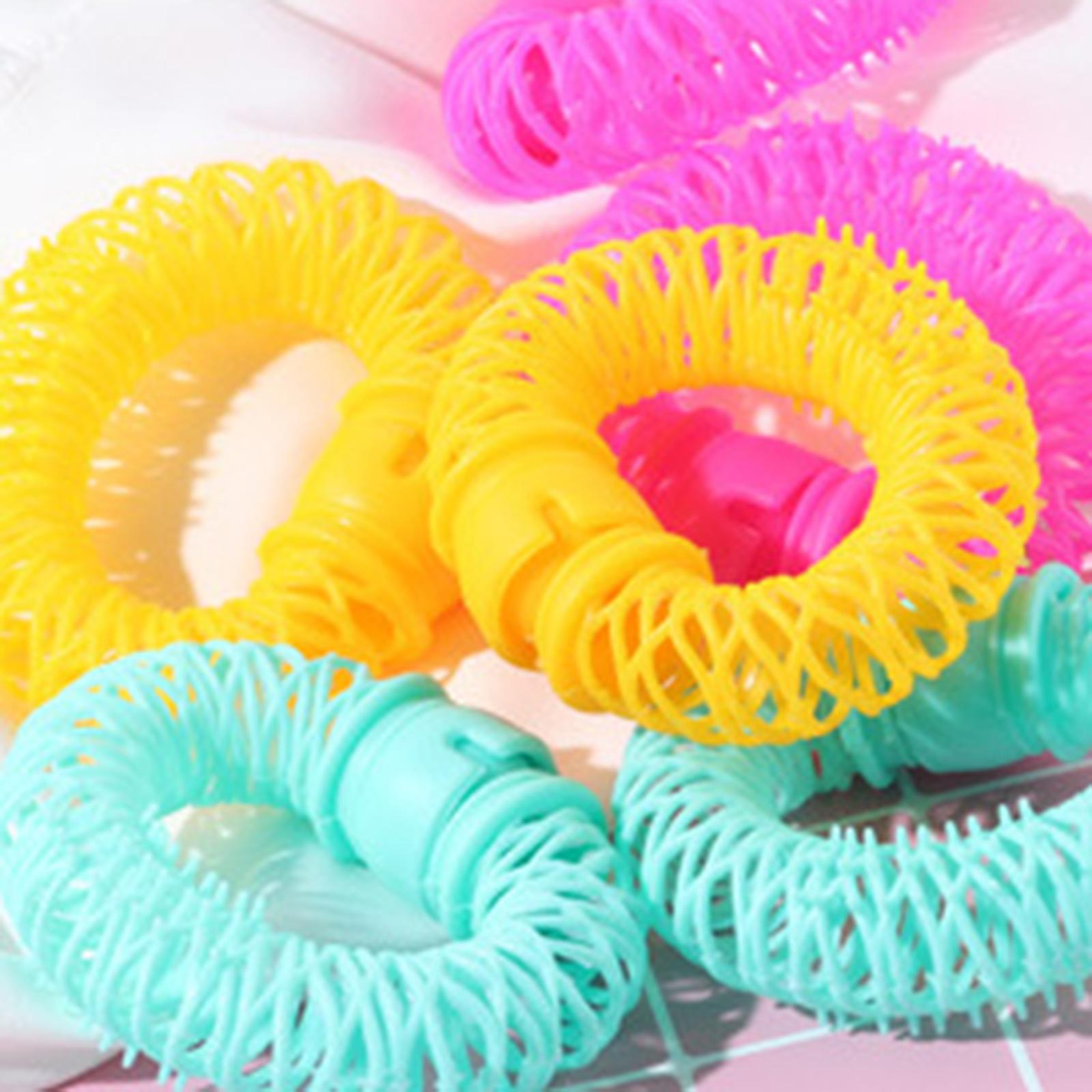 Headband Scrunchies Hair Roller Heatless Hair Curler for DIY Styling Tools 6 Large