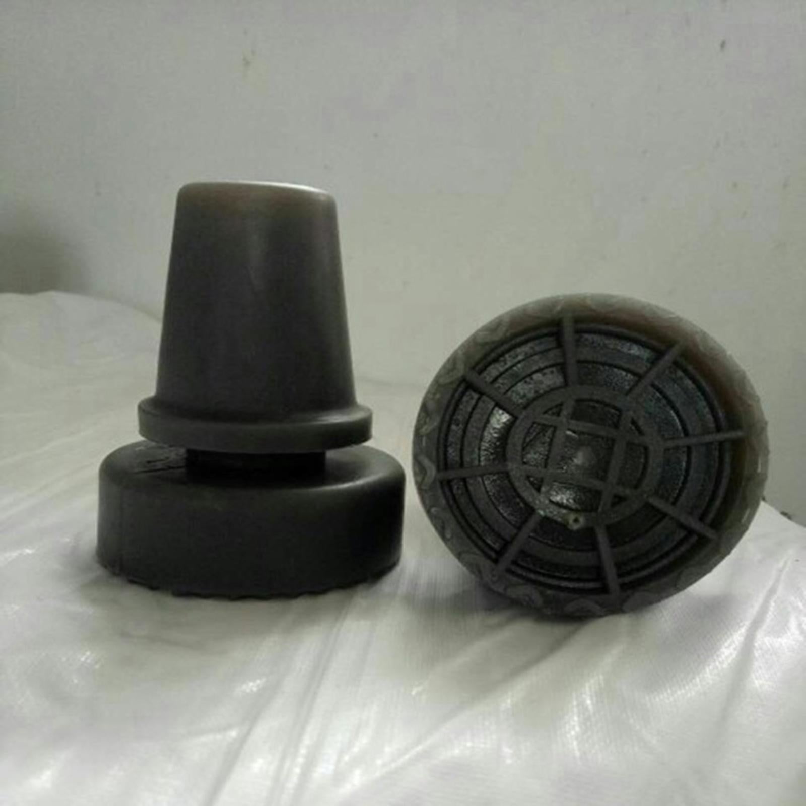 Cane Tip Cover 3/4 in AntiSlip Spare Parts Bottom Pads for Forearm Crutches