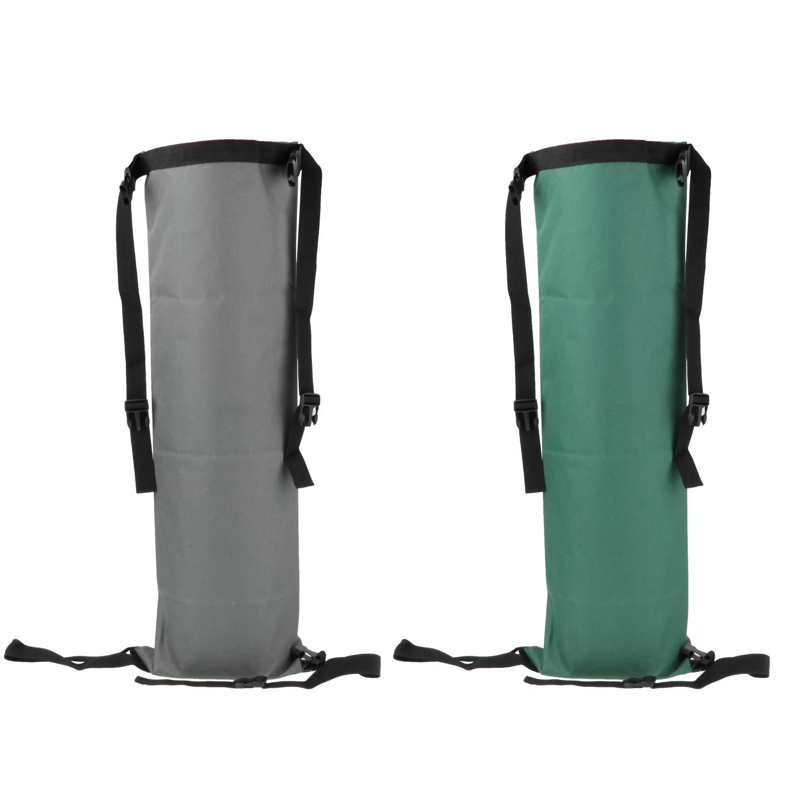 Oxford Cloth Oxygen Tank Bag for Wheelchair/Scooter Storage Pouch Carrier Gray