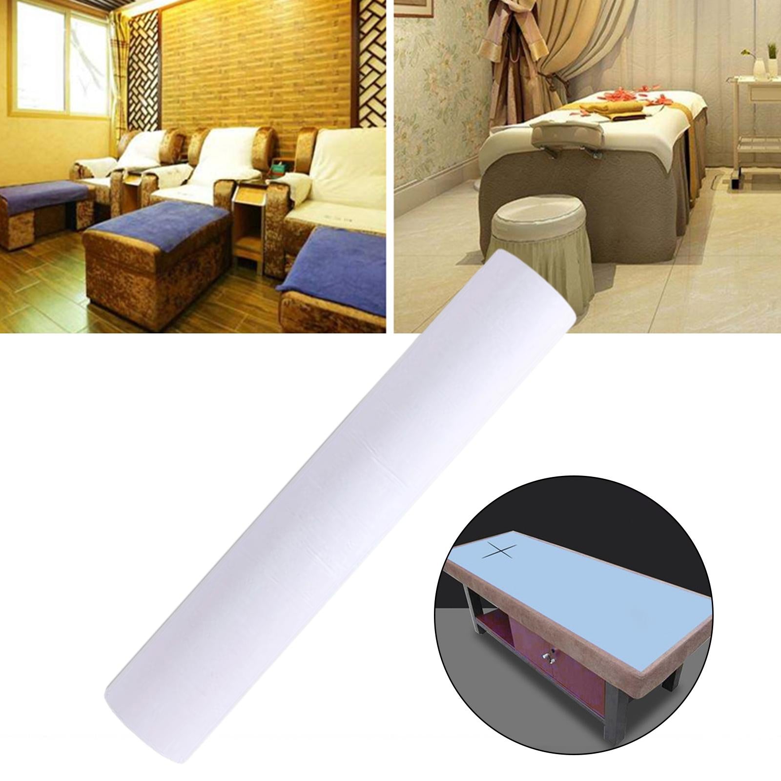 45Pcs/Roll Disposable Bed Sheet 80Cmx180cm for Beauty Salon SPA Stretcher White