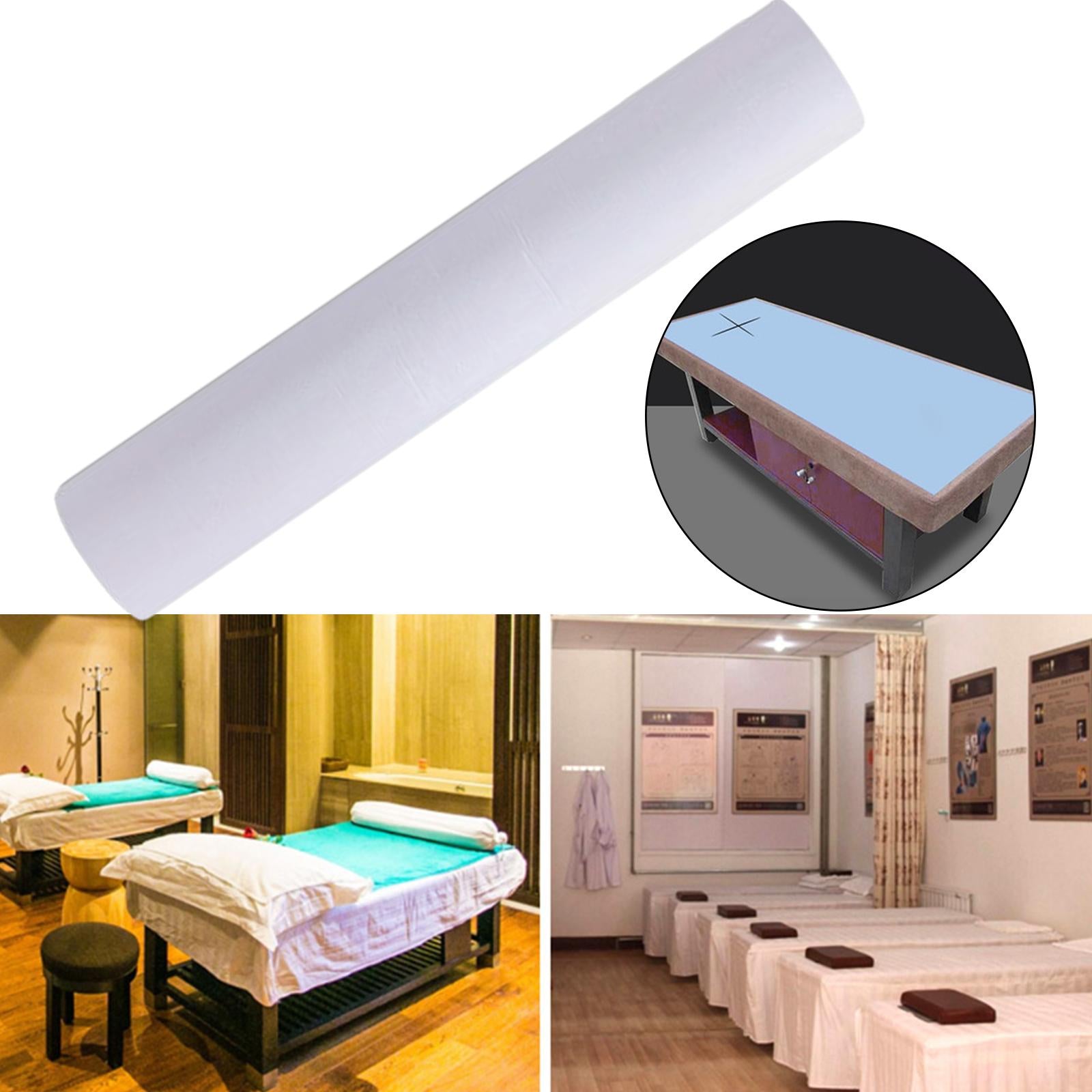 45Pcs/Roll Disposable Bed Sheet 80Cmx180cm for Beauty Salon SPA Stretcher White