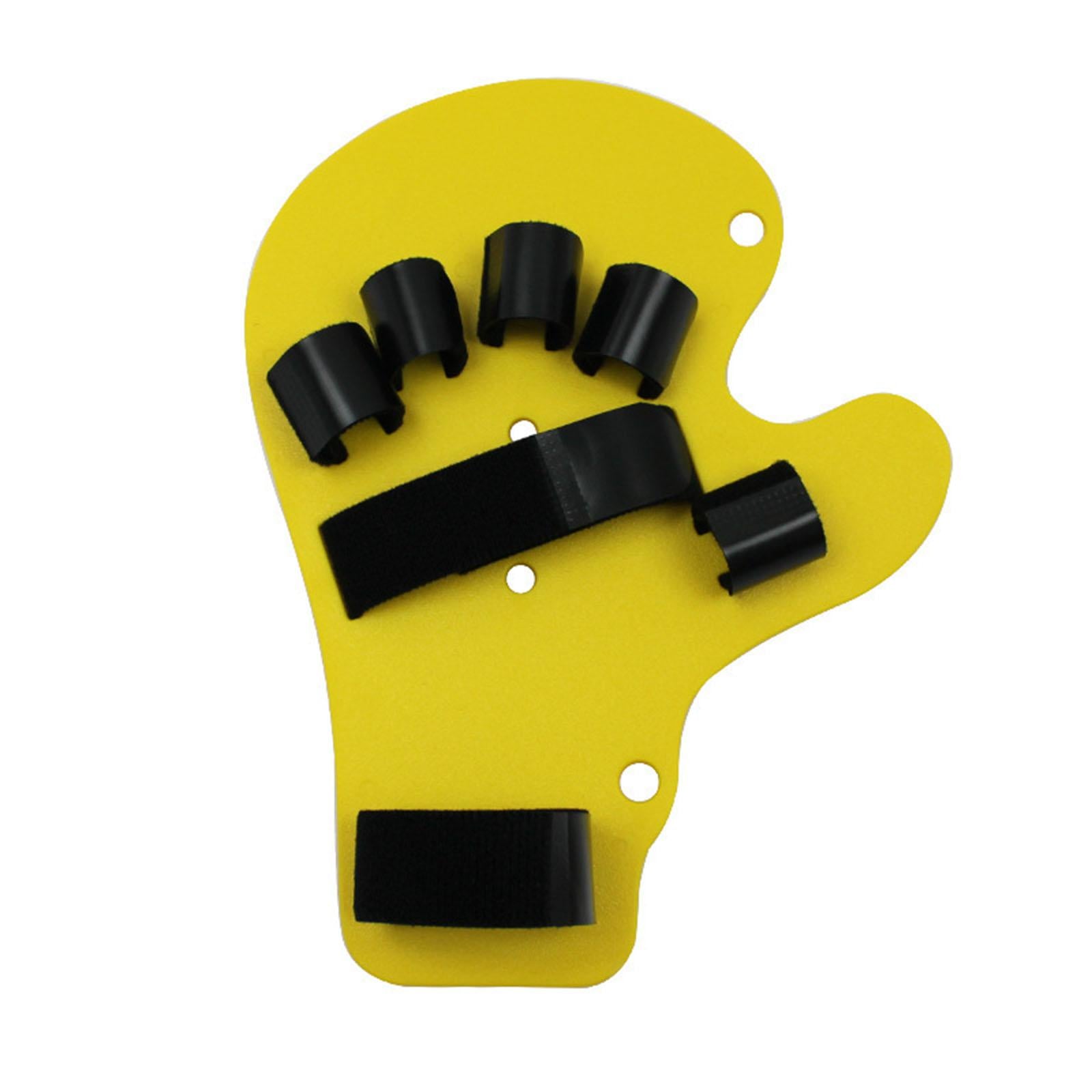 Finger Orthotics Fingerboard Training Rehabilitation Device Yellow