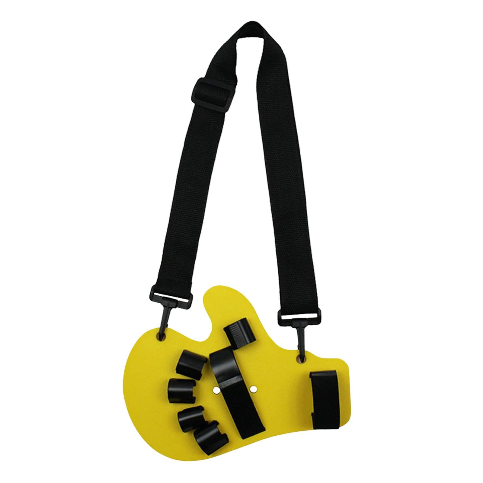 Finger Orthotics Fingerboard Training Rehabilitation Device Yellow