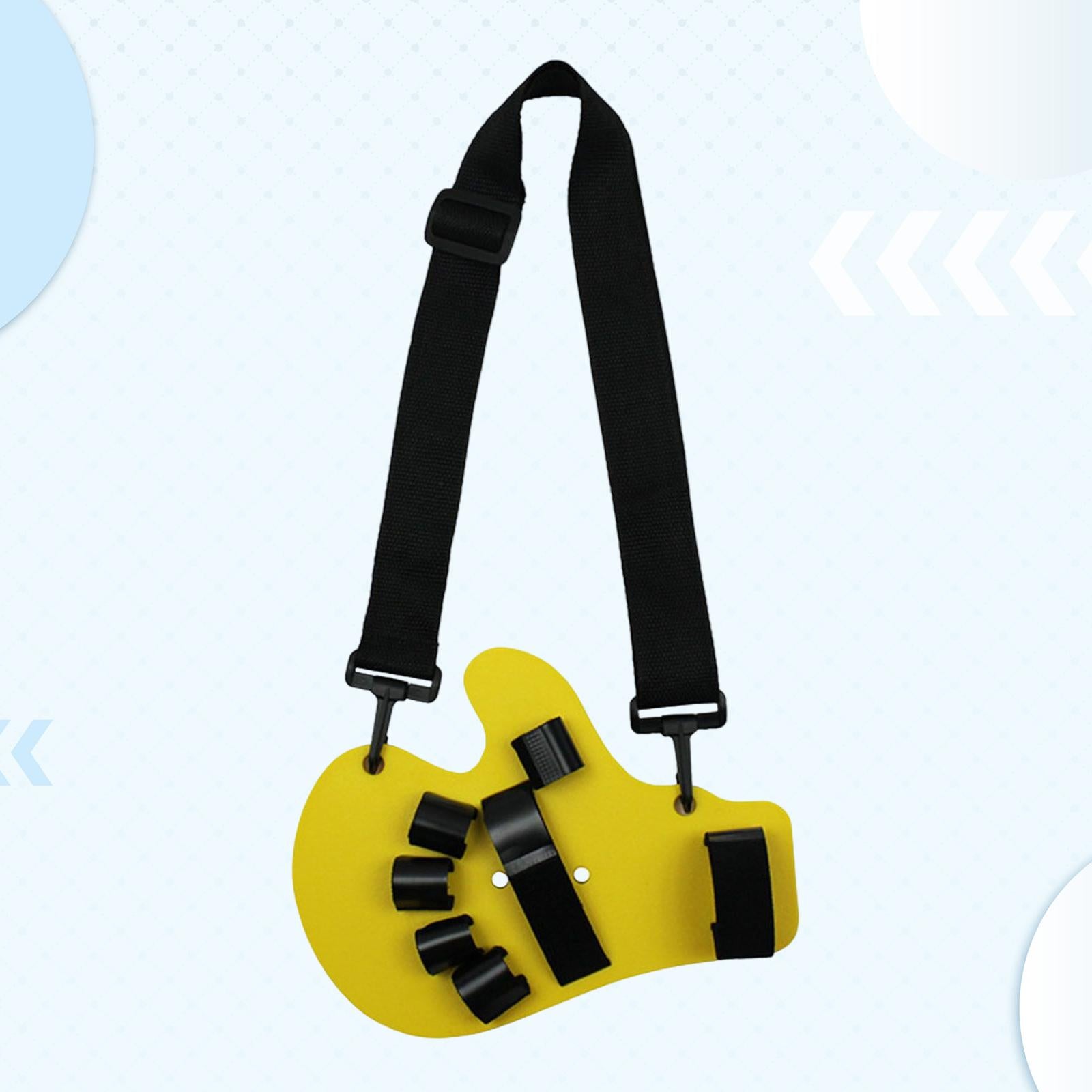 Finger Orthotics Fingerboard Training Rehabilitation Device Yellow