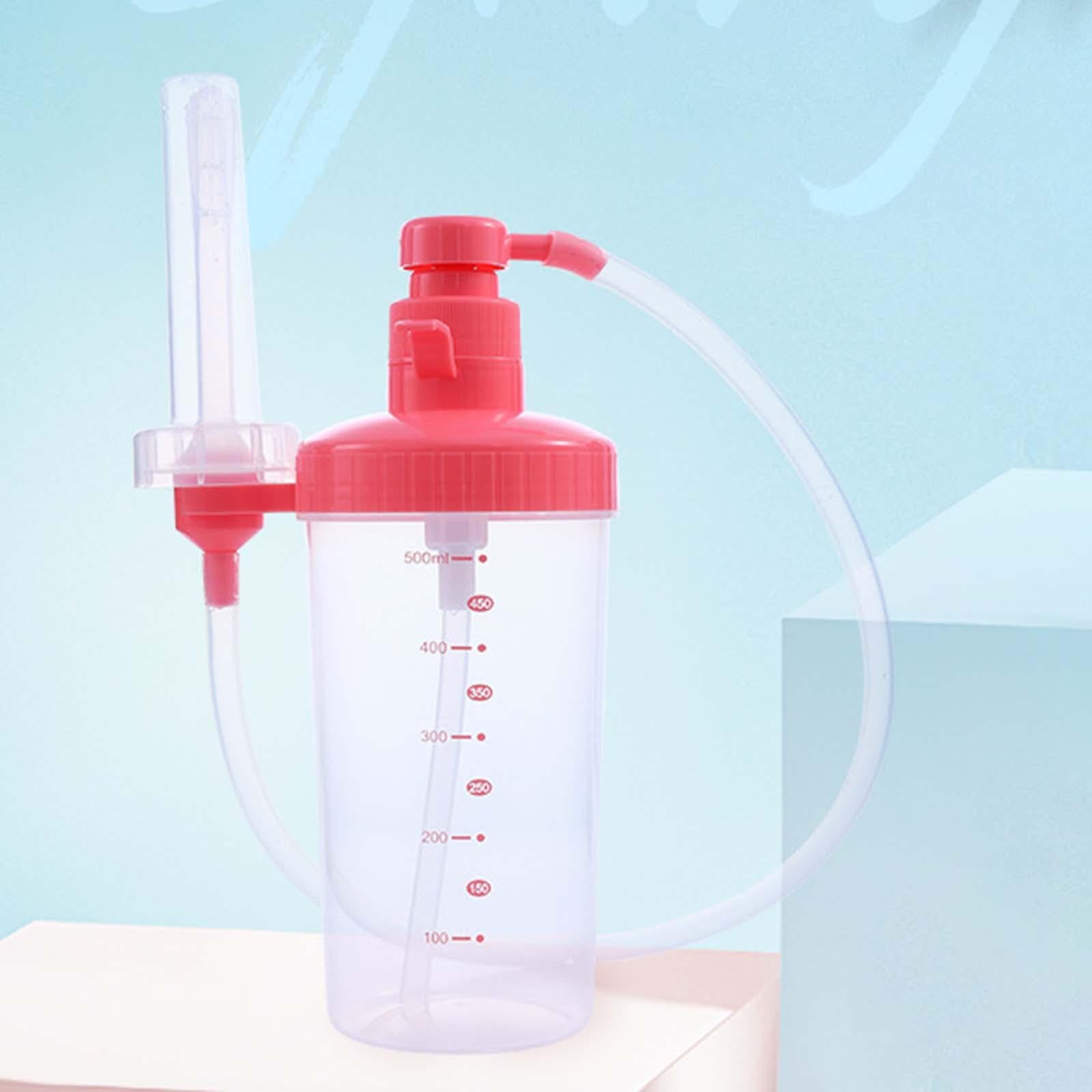 Portable Healthy Vaginal Cleaner Leakproof for Women Perineum Douche 500 ml