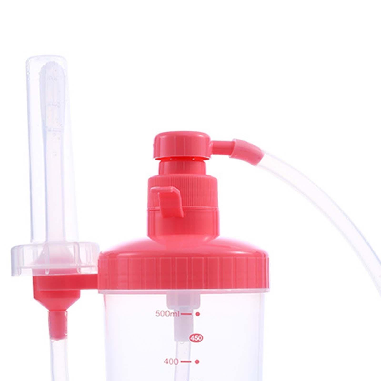 Portable Healthy Vaginal Cleaner Leakproof for Women Perineum Douche 500 ml