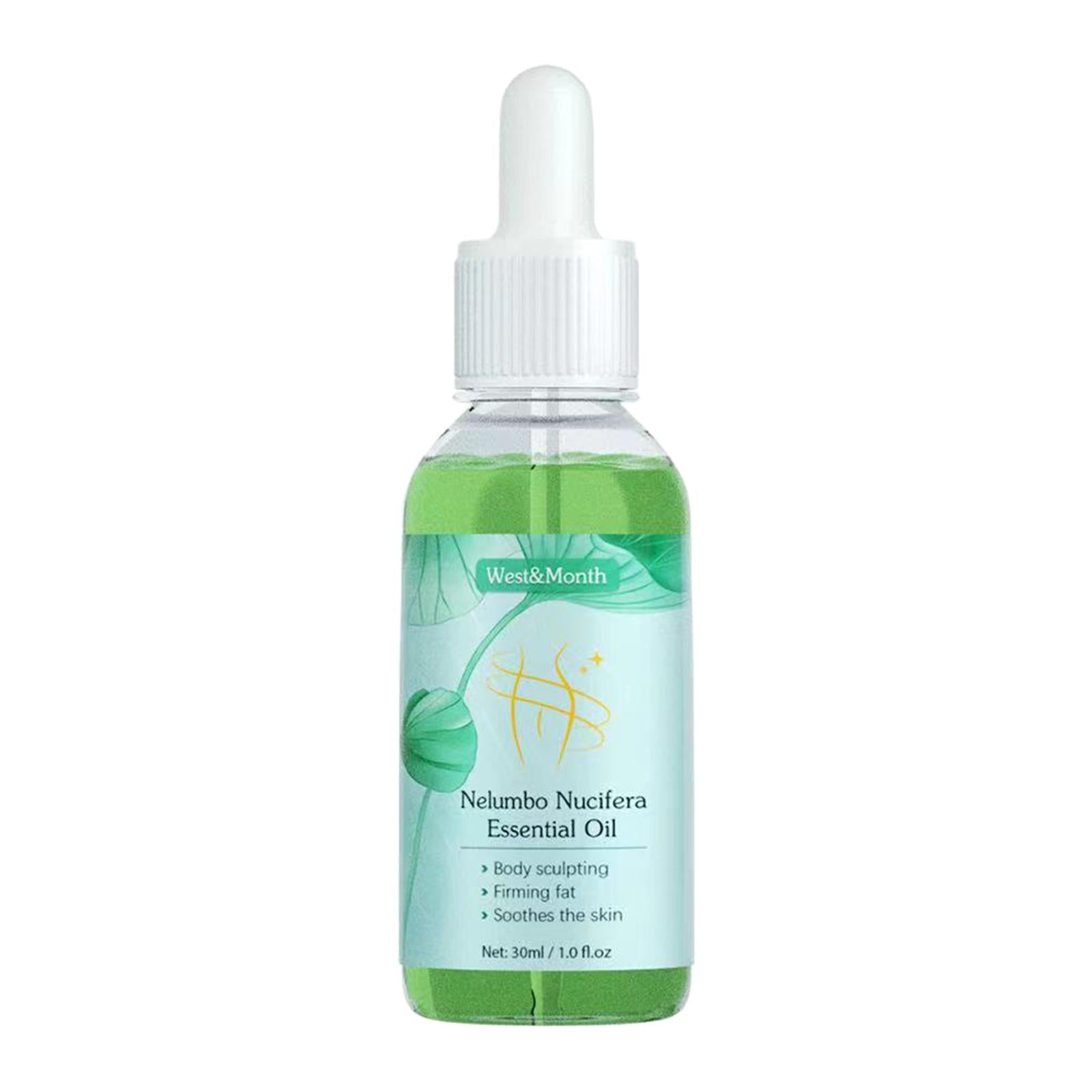 30ml Lotus Essential Oil Slimming Serum Body Care Fat Burning for Skin SPA