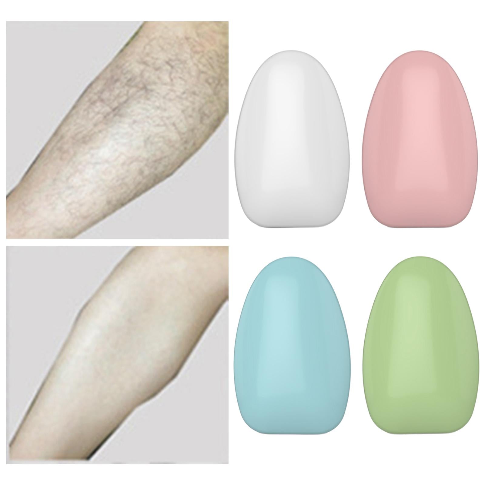 Crystal Physical Hair Removal Epilator Painless Efficient Household Portable White