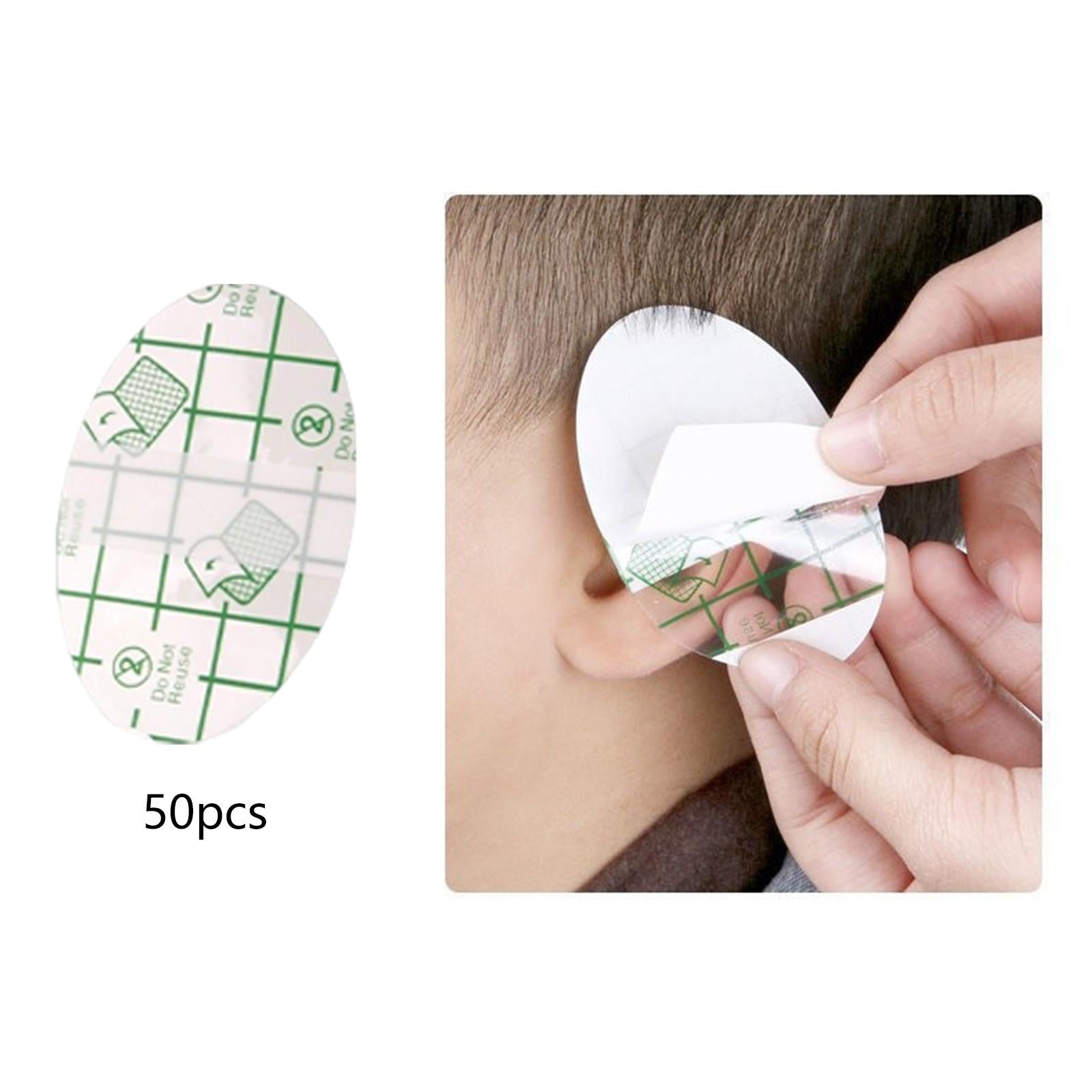 50x Baby Waterproof Ear Covers Disposable Portable for Shower Swimming