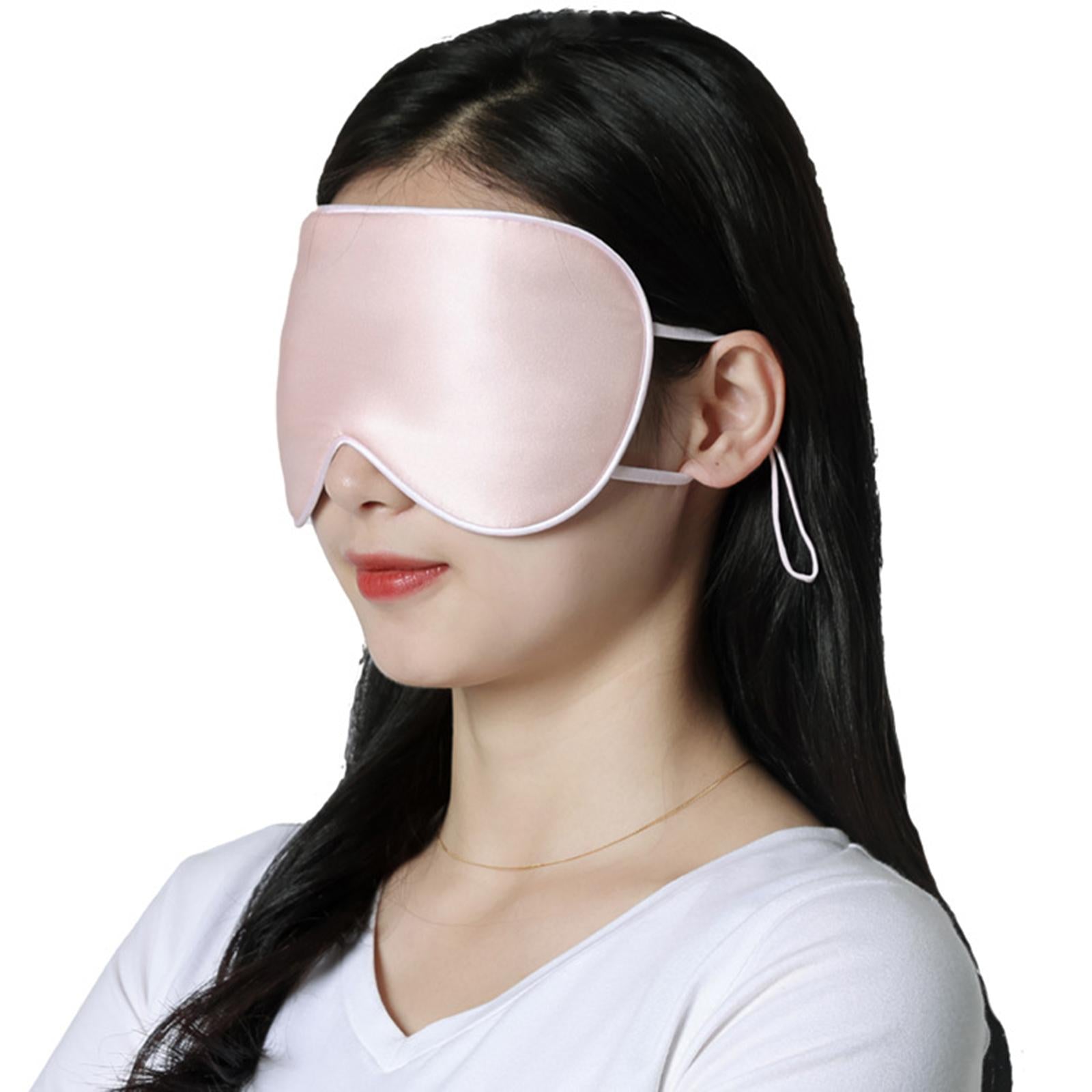 Sleeping Eye Mask Lightweight Sleeping Mask Portable for Travel Sleep Nap Pink