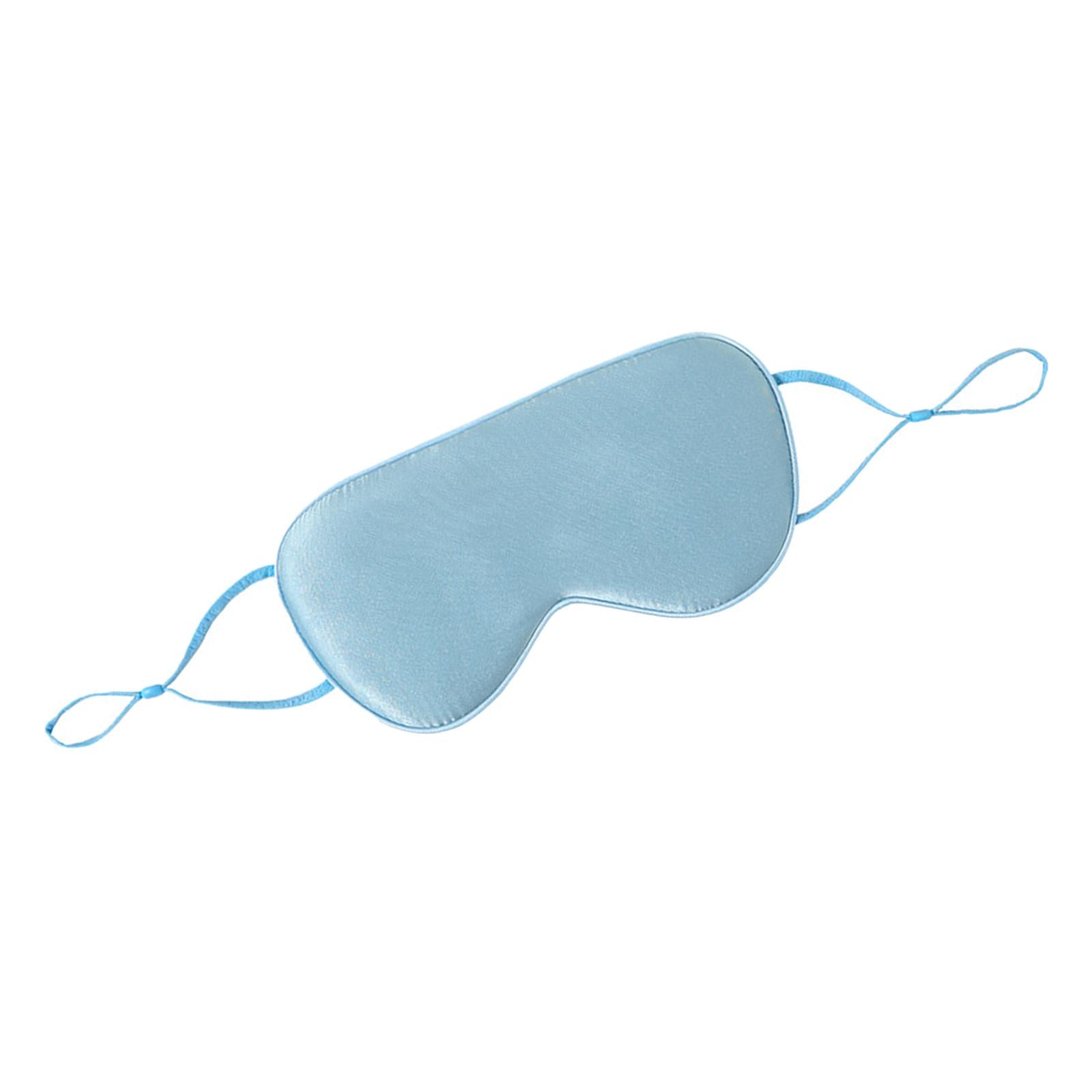 Sleeping Eye Mask Lightweight Sleeping Mask Portable for Travel Sleep Nap Light Blue