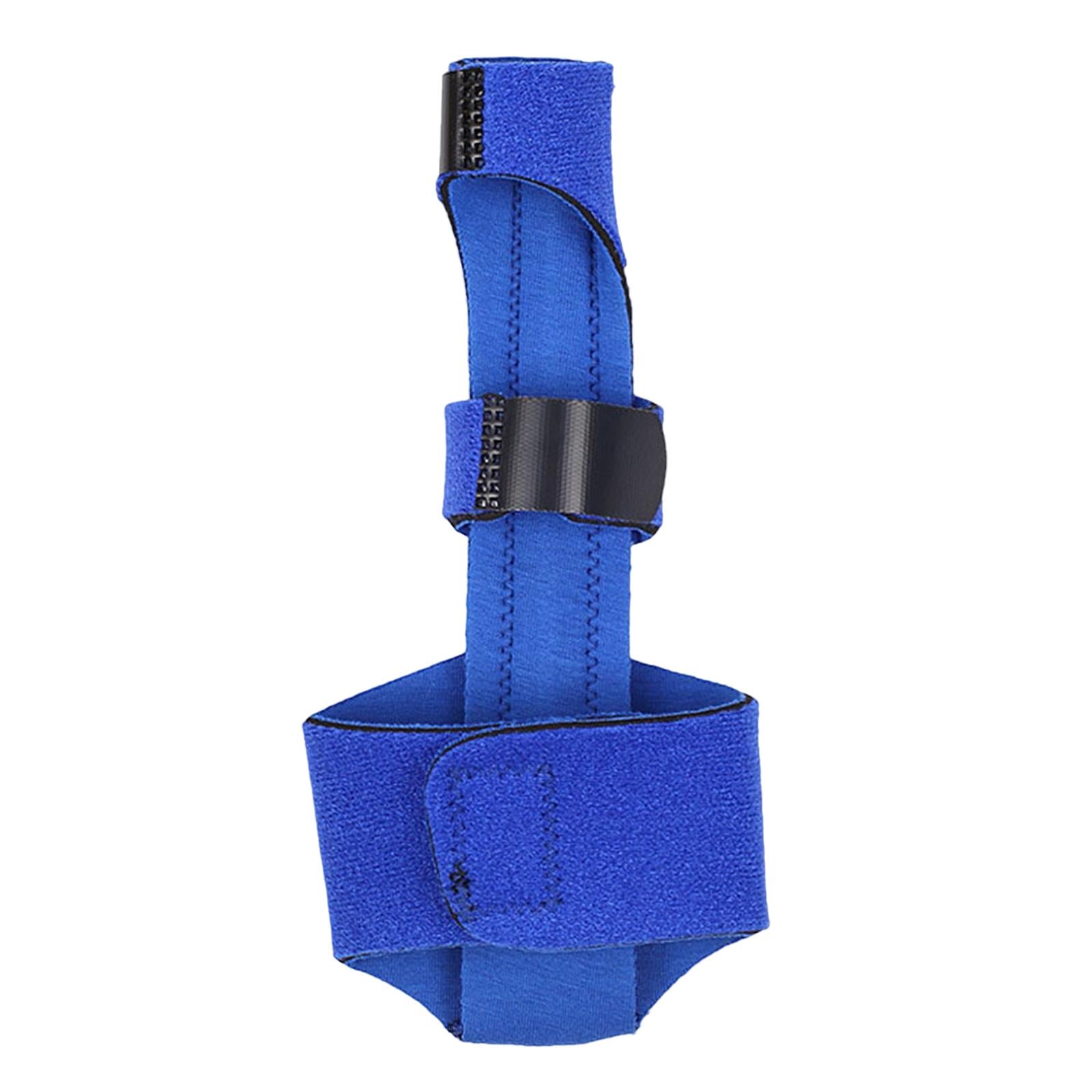 Finger Splint with Wrist Brace Adjustable Lightweight Detachable for Sprains