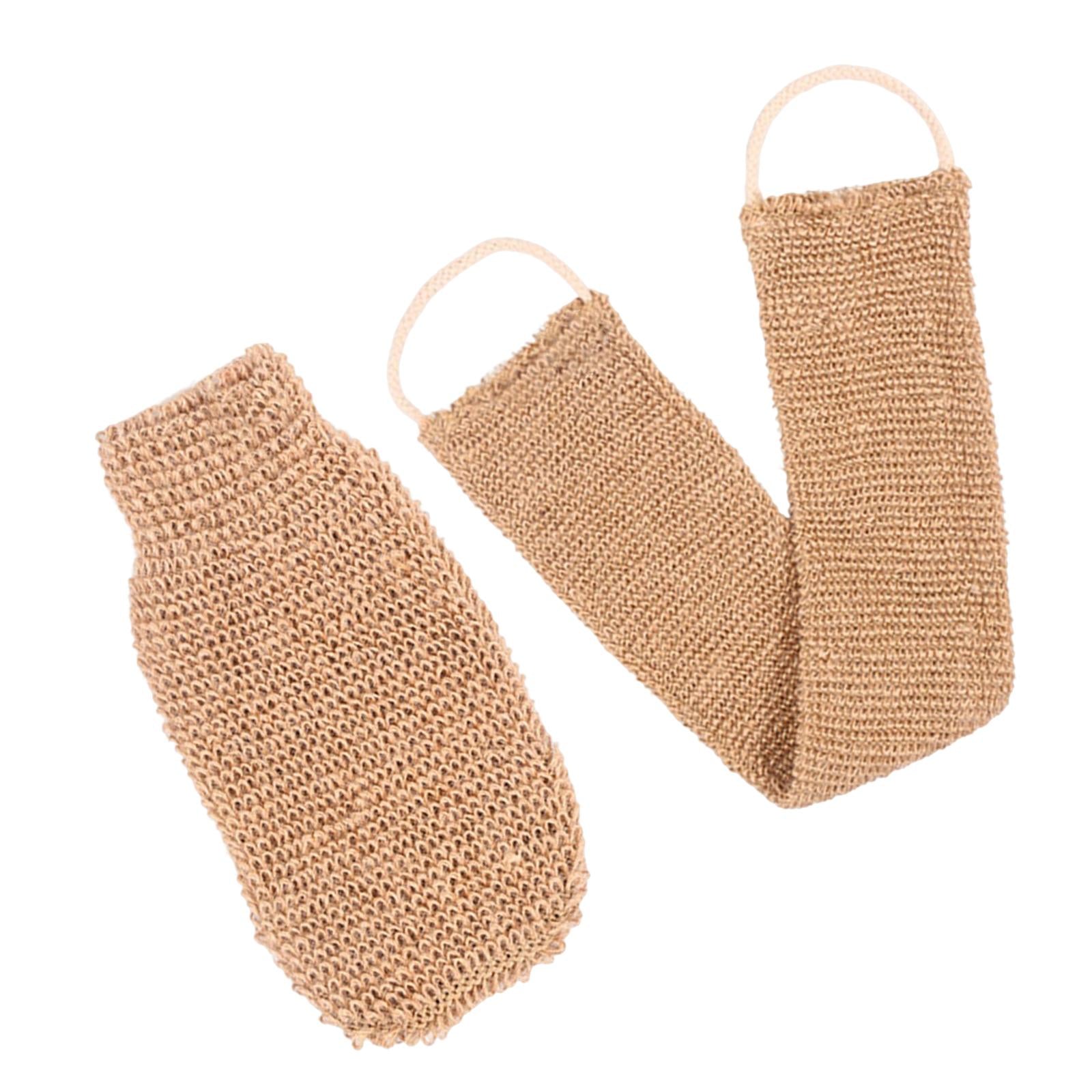 Body Scrubber Strap Back Body Exfoliating Belt for Skin Caring Bathing